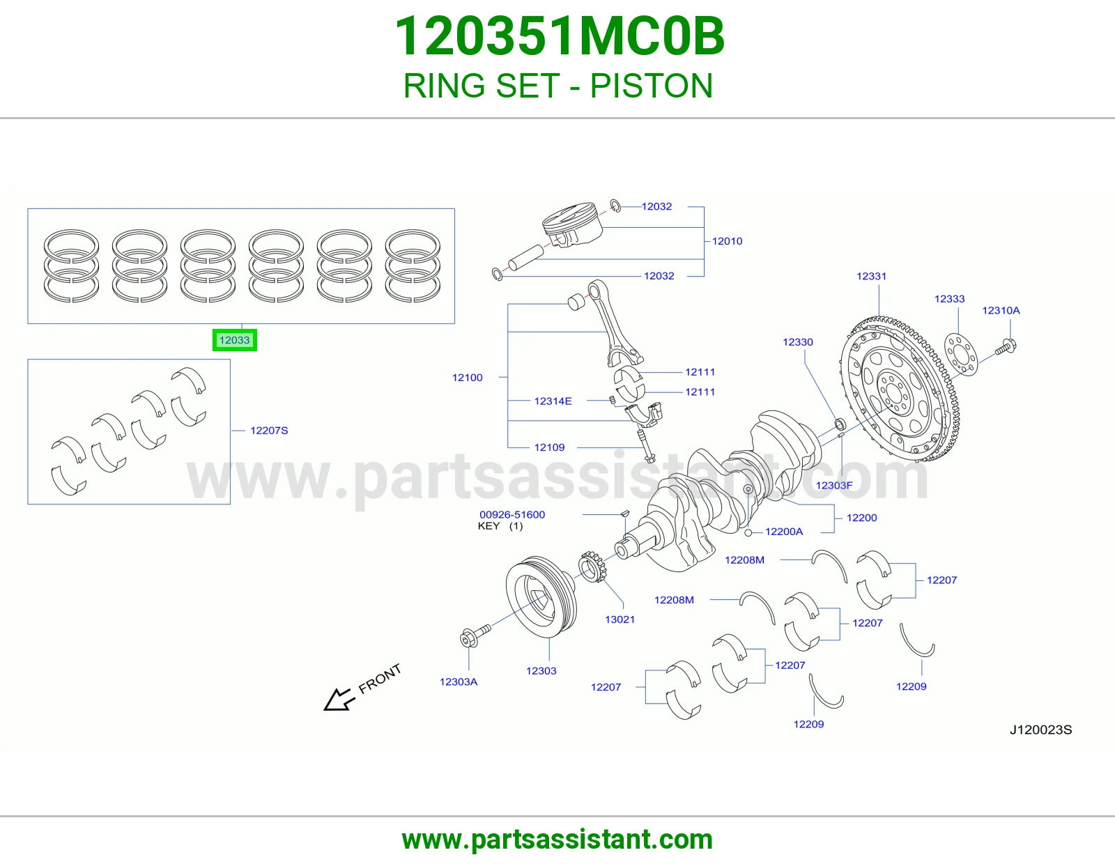 RING SET - PISTON
