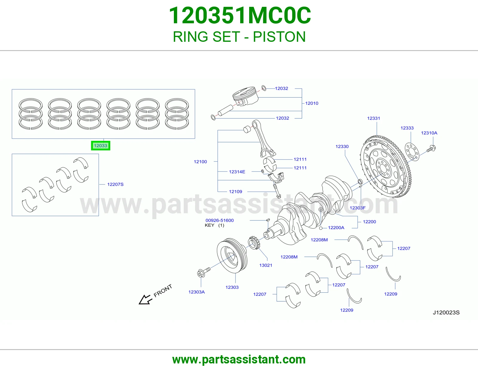 RING SET - PISTON