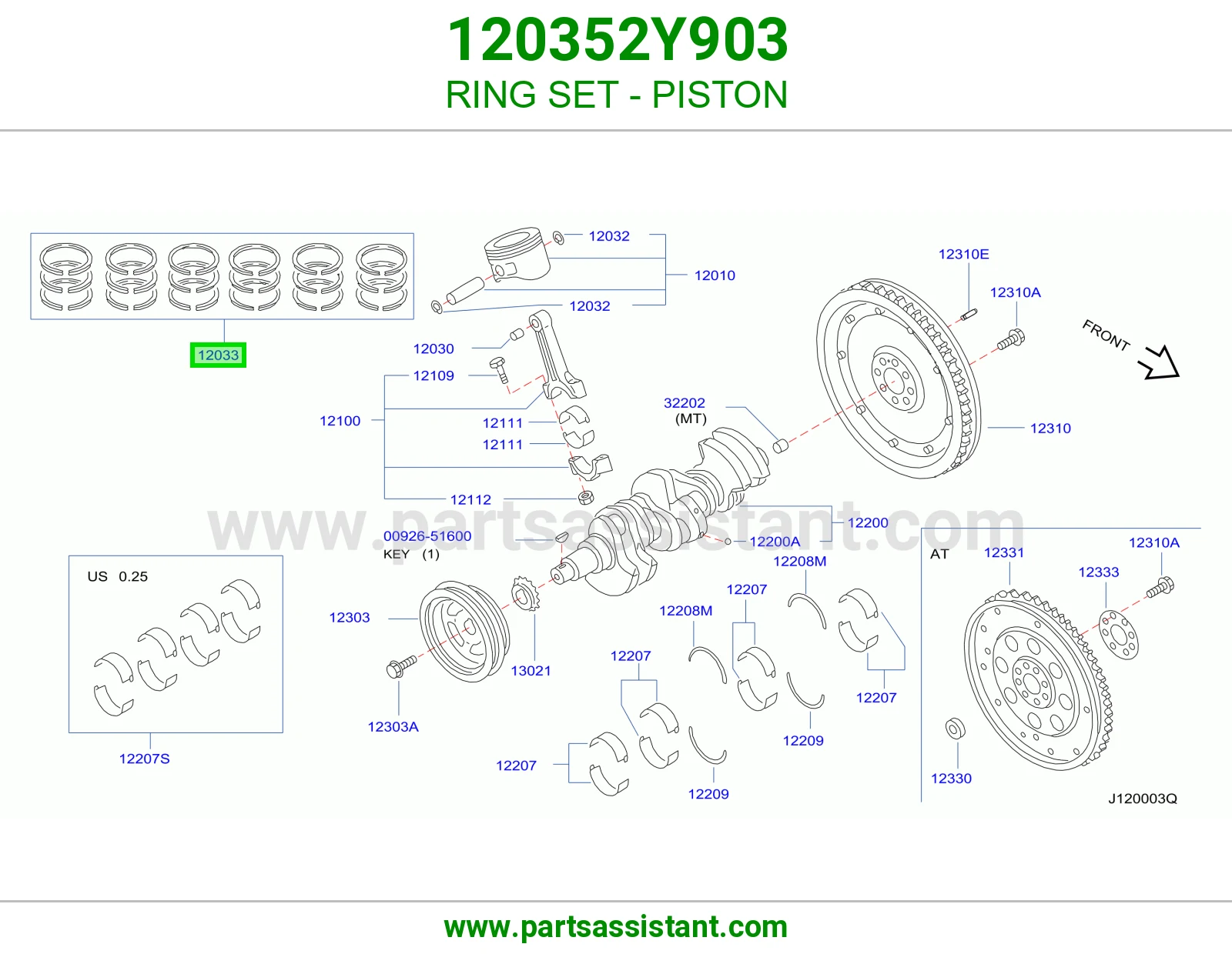 RING SET - PISTON
