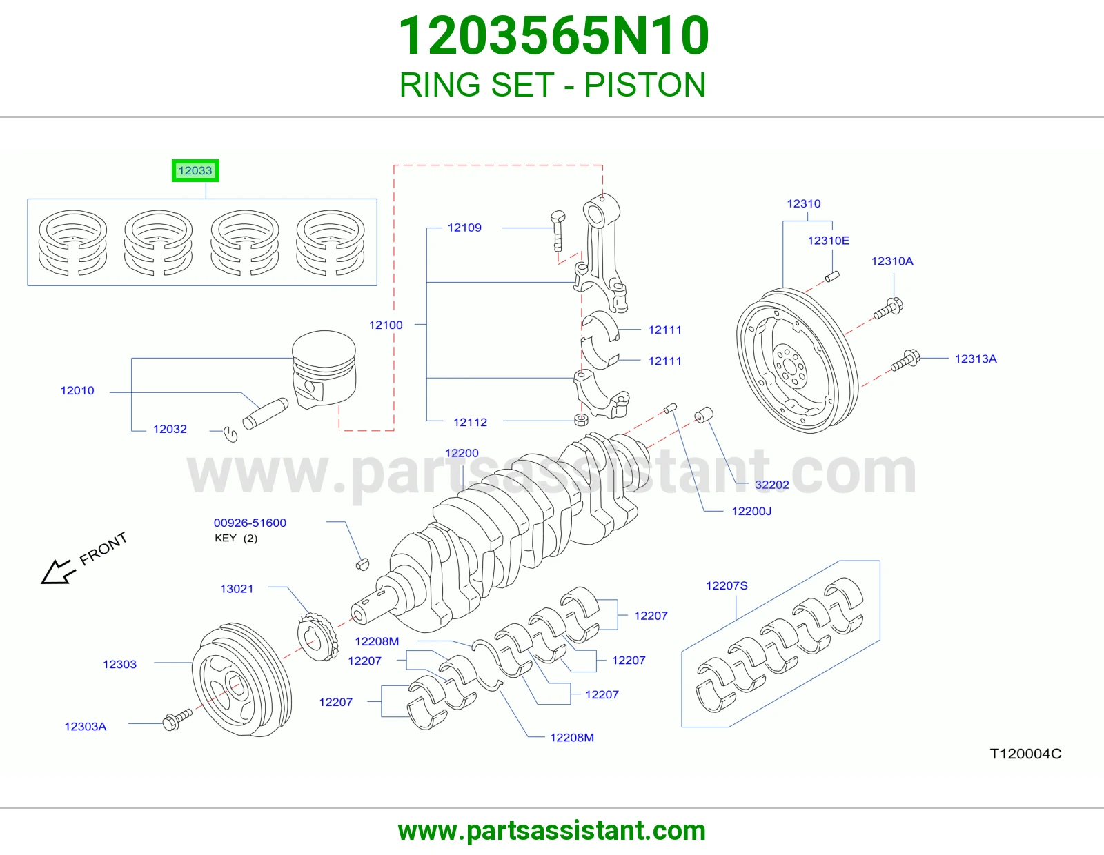 RING SET - PISTON