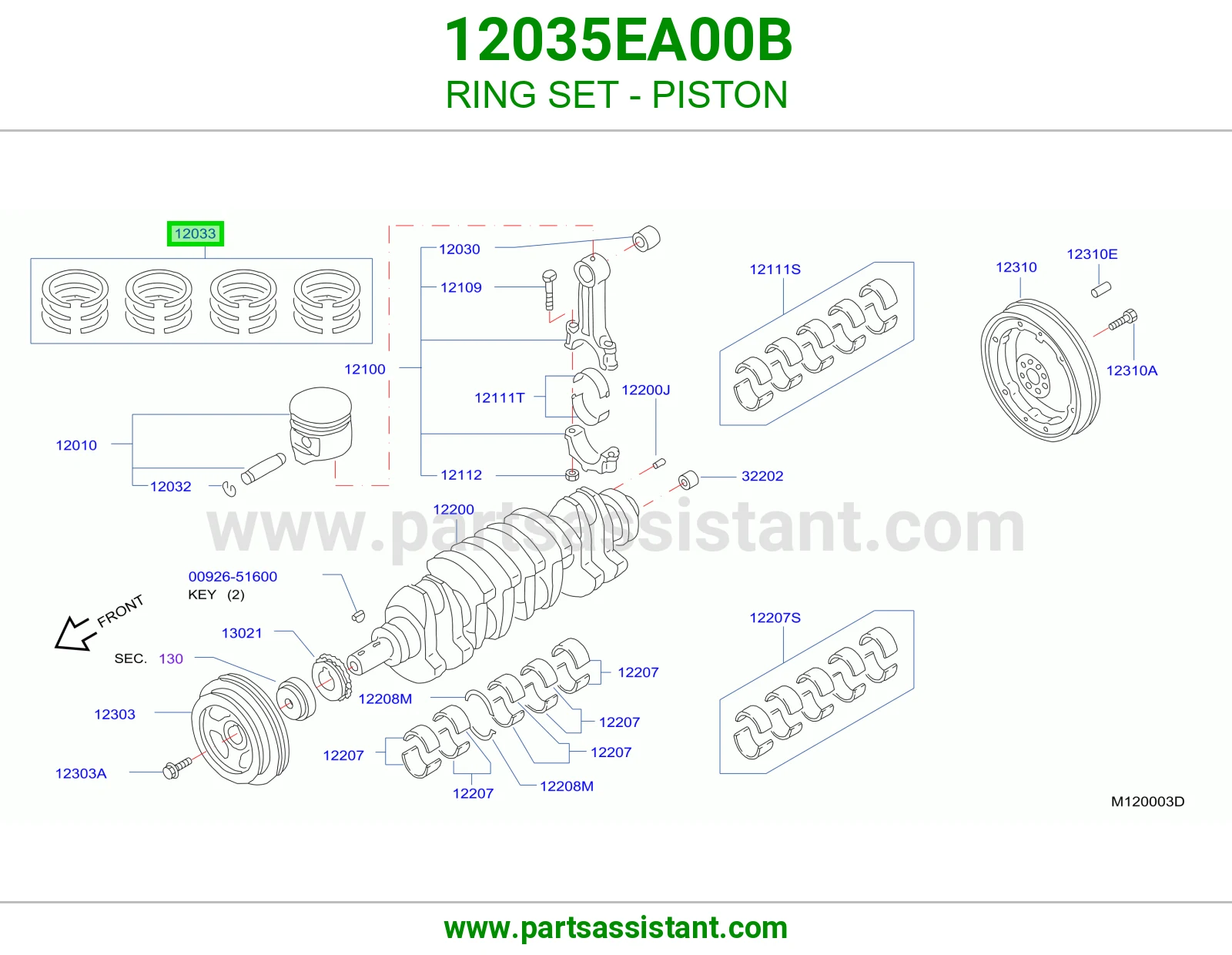 RING SET - PISTON