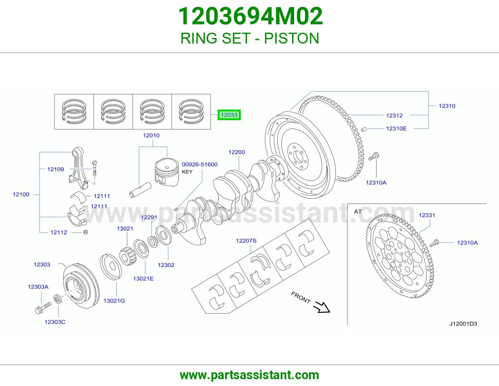 RING SET - PISTON
