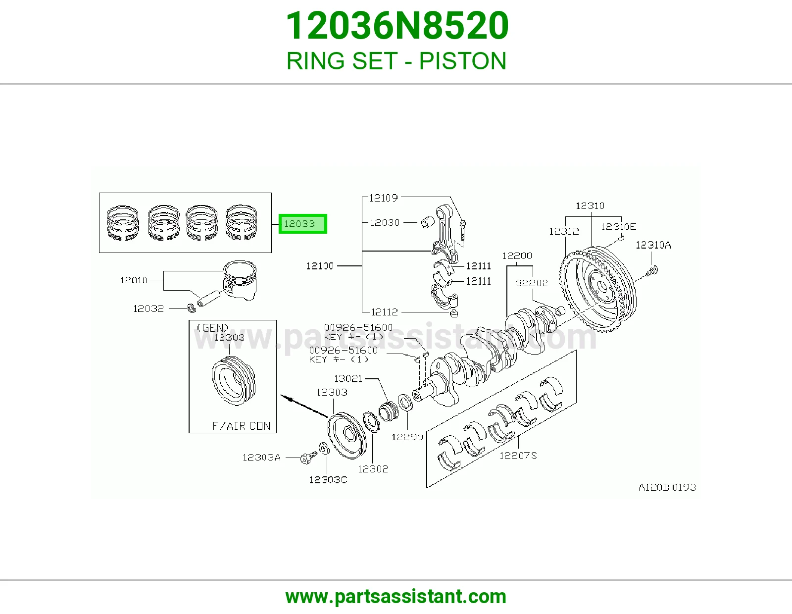 RING SET - PISTON