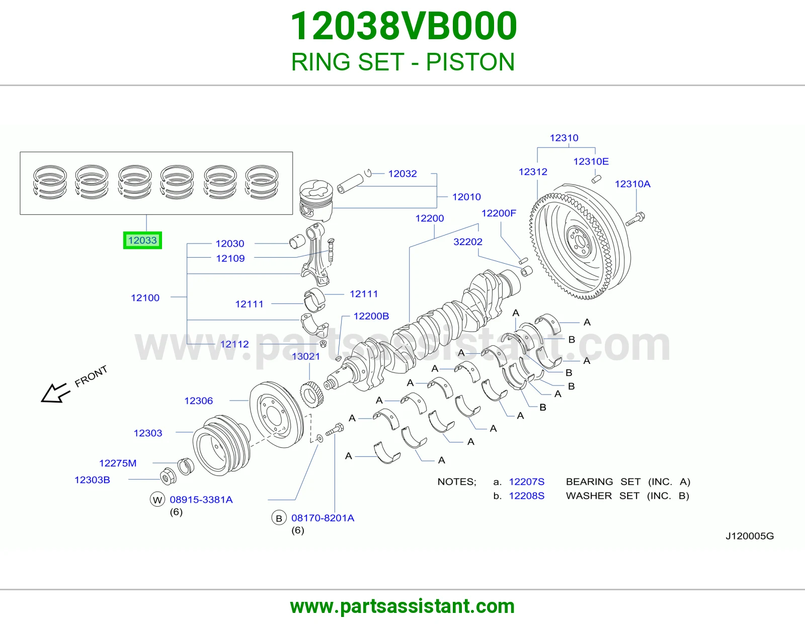 RING SET - PISTON