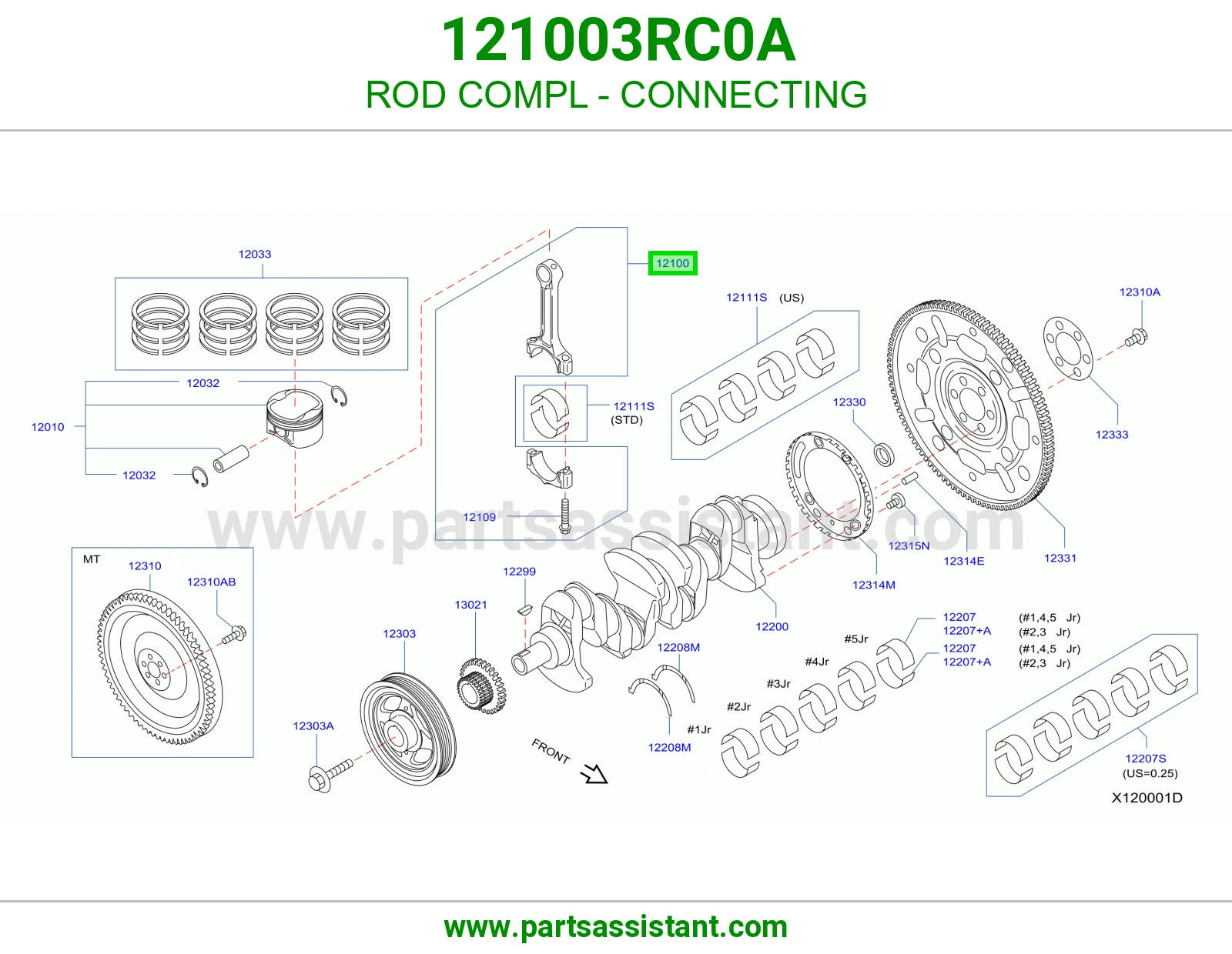 ROD COMPL - CONNECTING