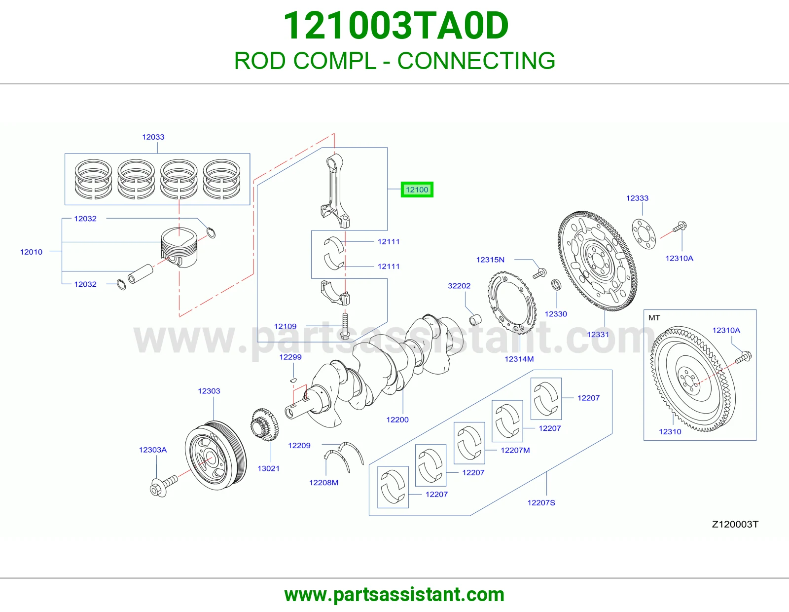 ROD COMPL - CONNECTING