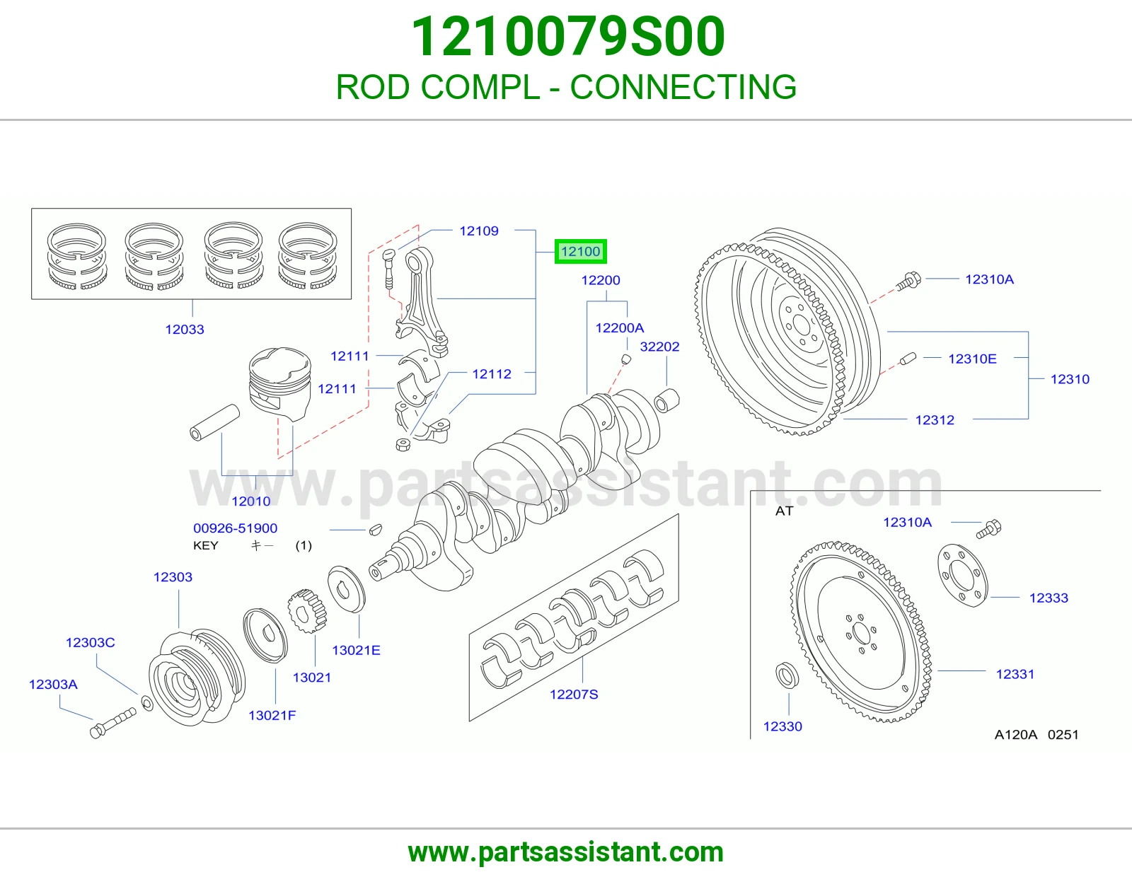 ROD COMPL - CONNECTING