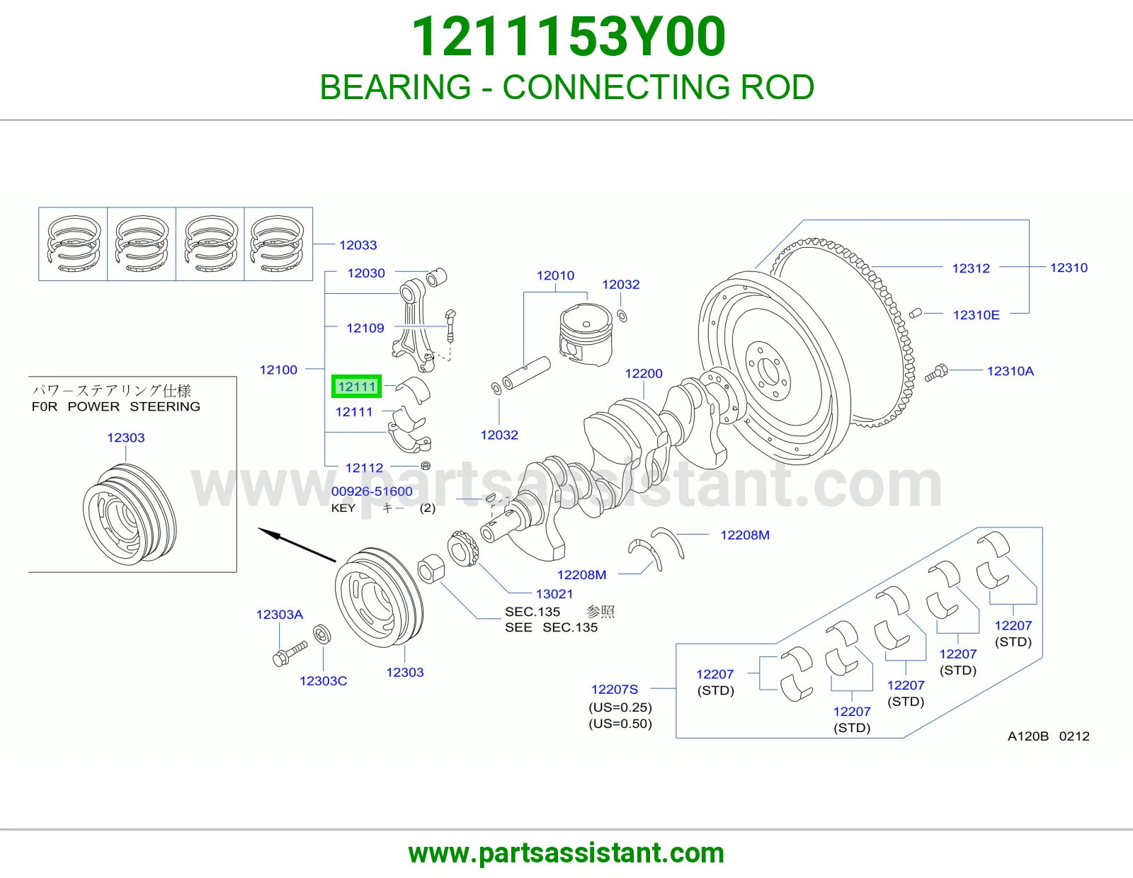 BEARING - CONNECTING ROD