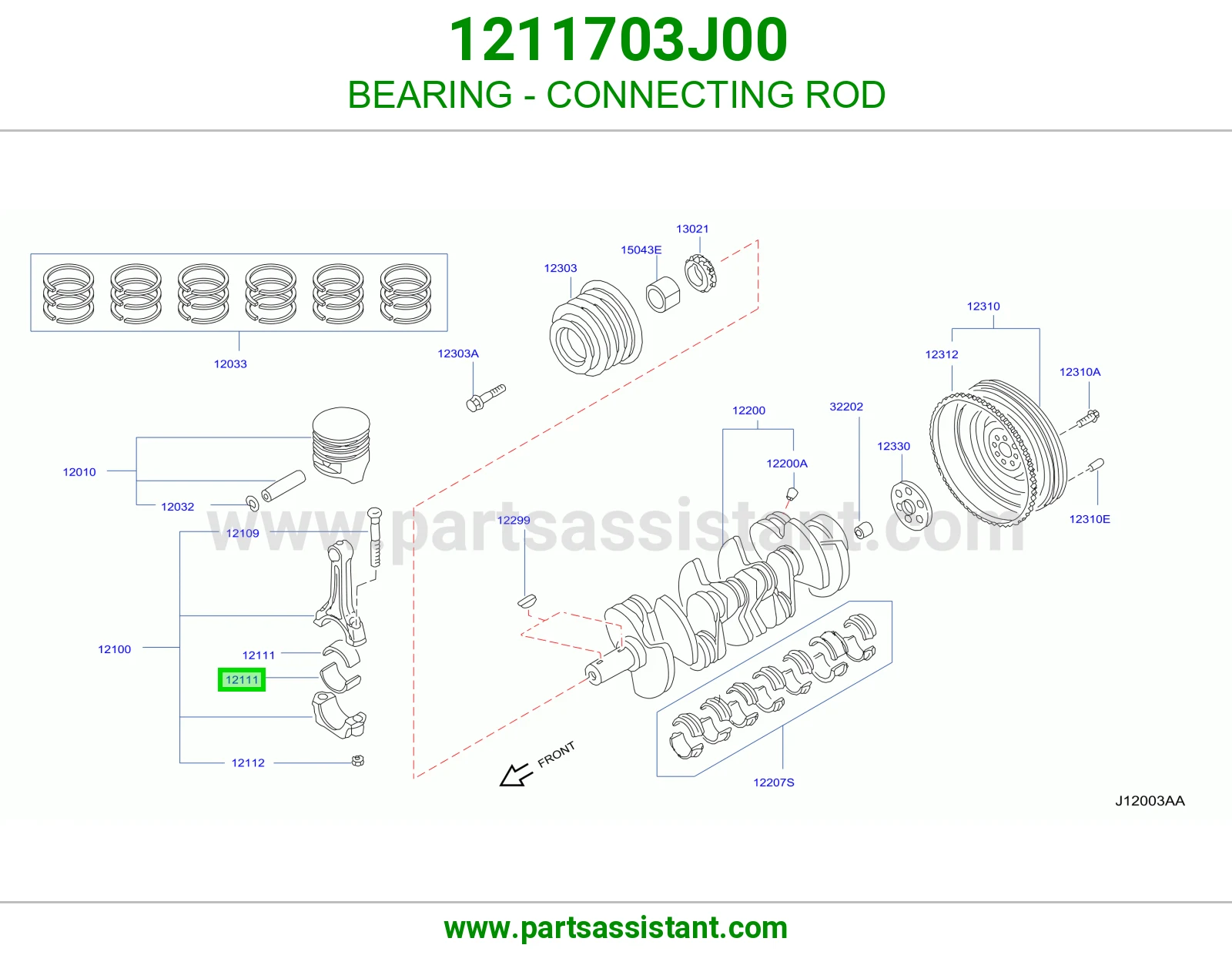 BEARING - CONNECTING ROD