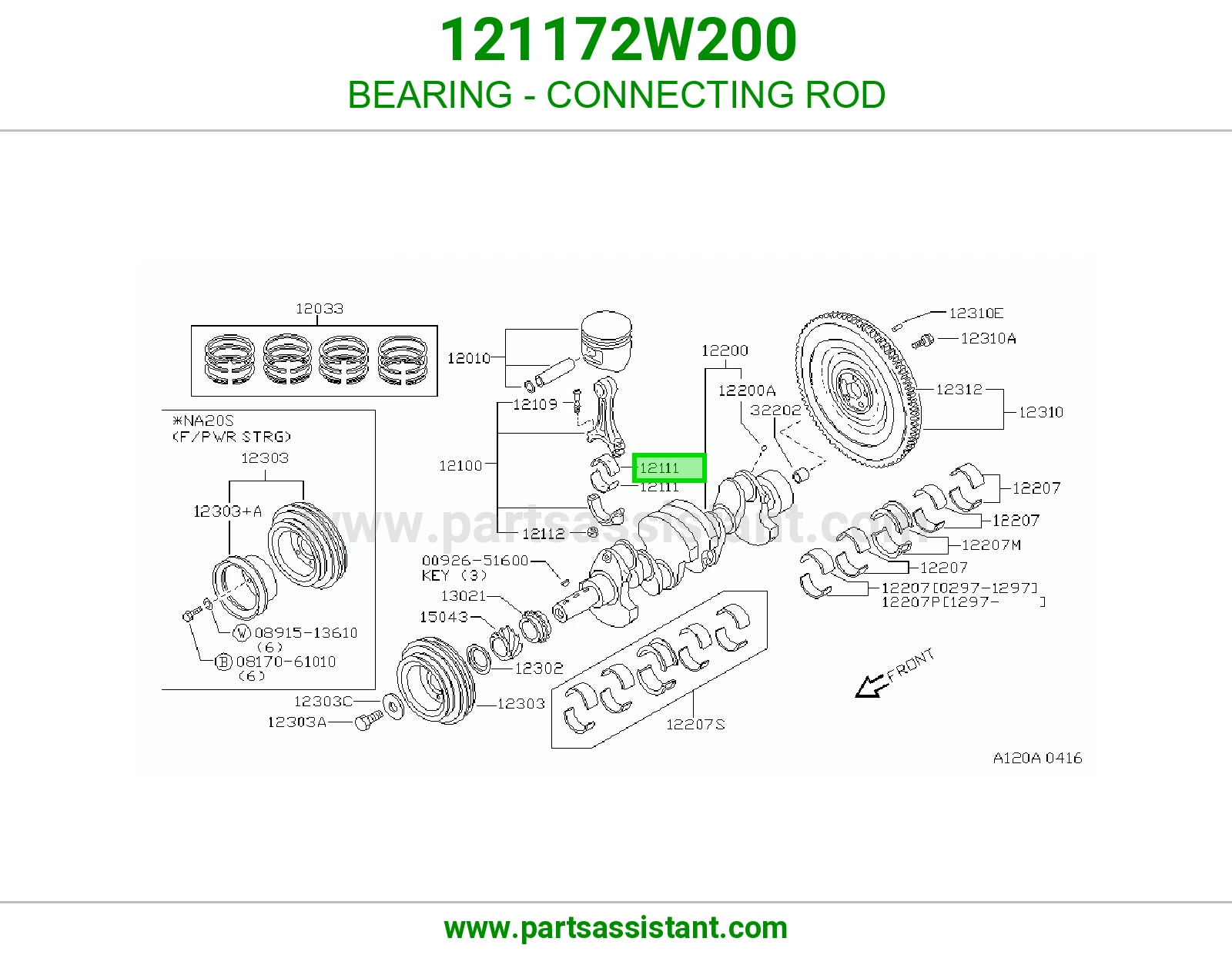 BEARING - CONNECTING ROD