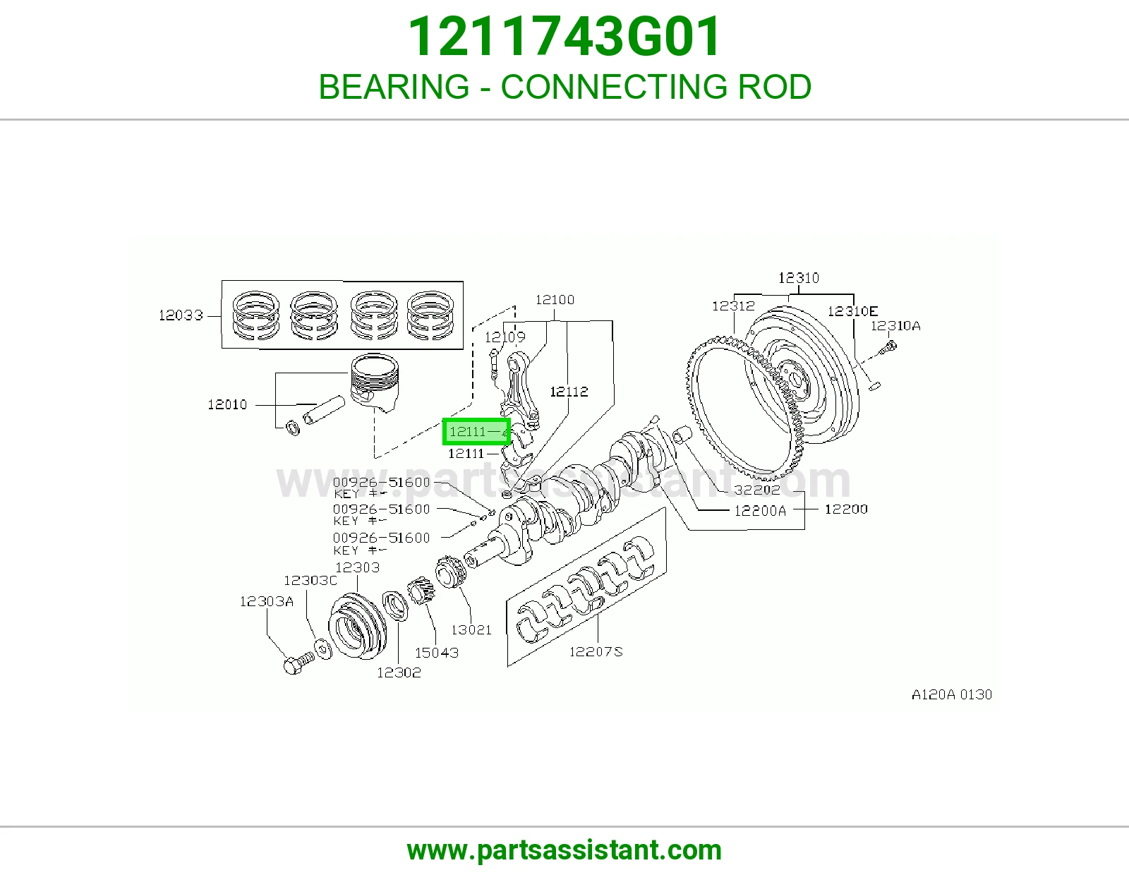 BEARING - CONNECTING ROD