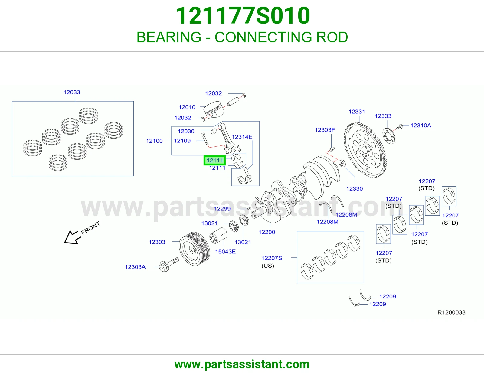 BEARING - CONNECTING ROD