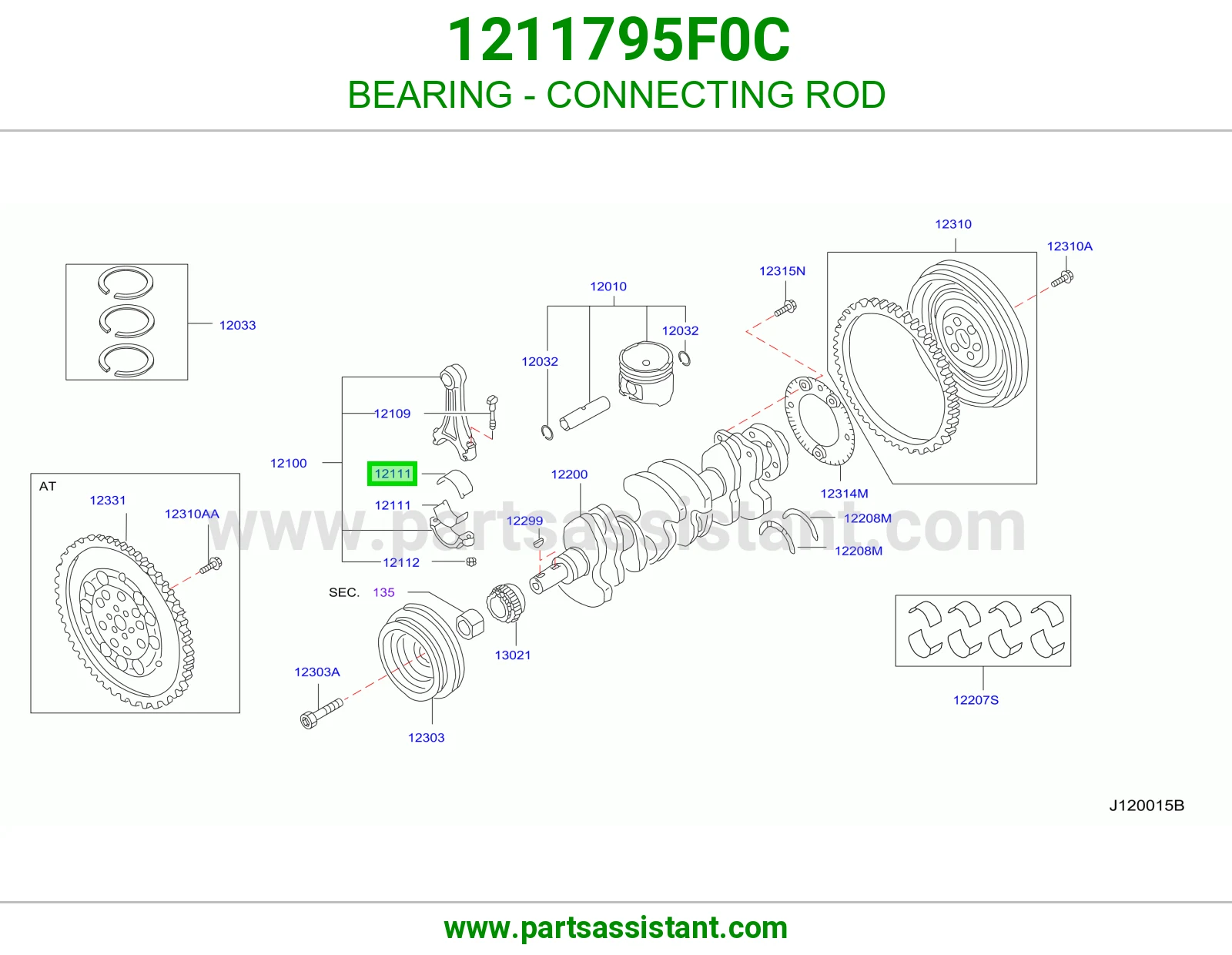 BEARING - CONNECTING ROD