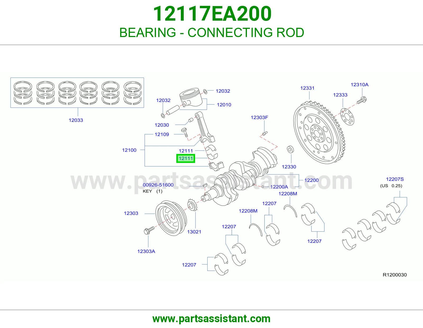 BEARING - CONNECTING ROD