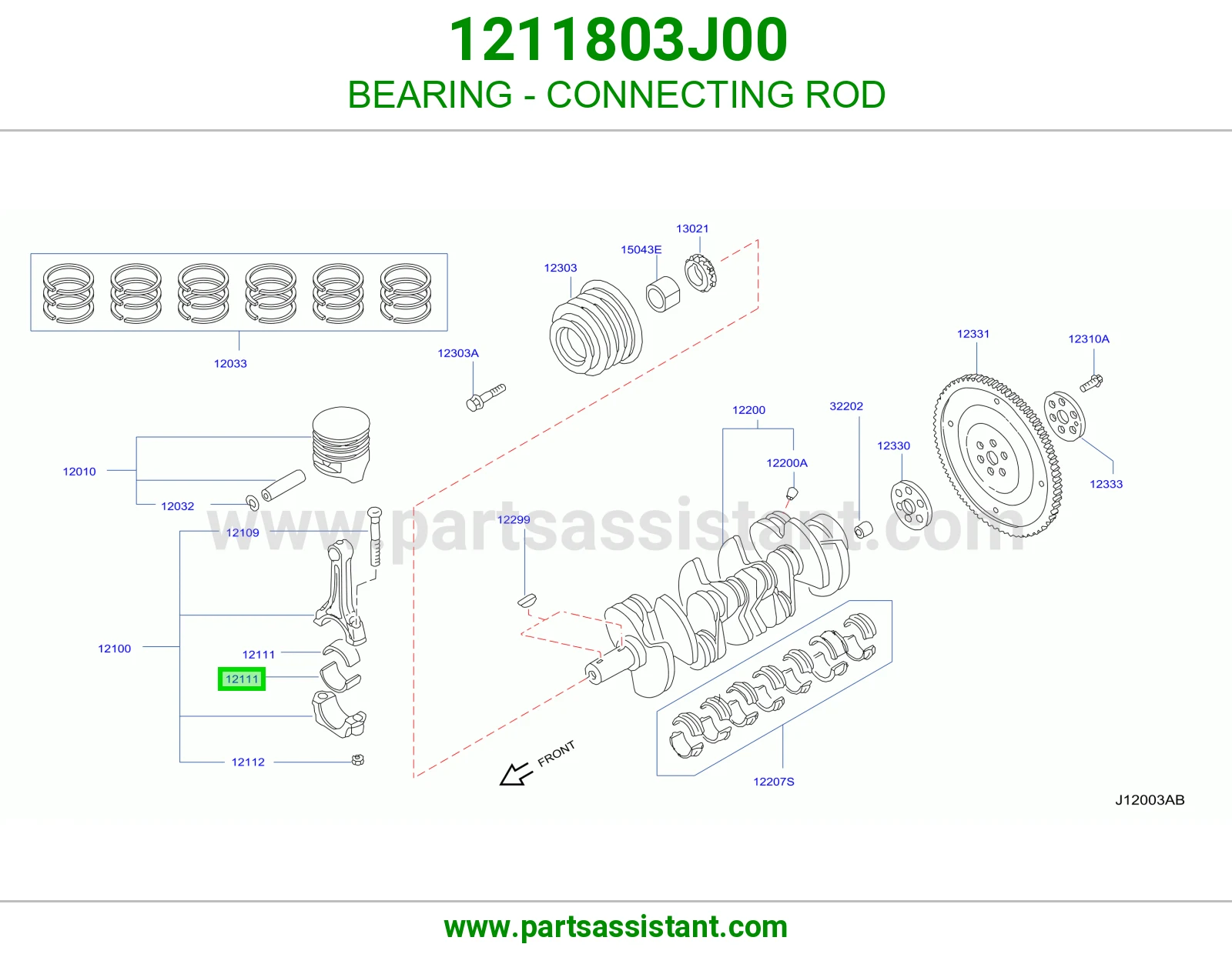 BEARING - CONNECTING ROD