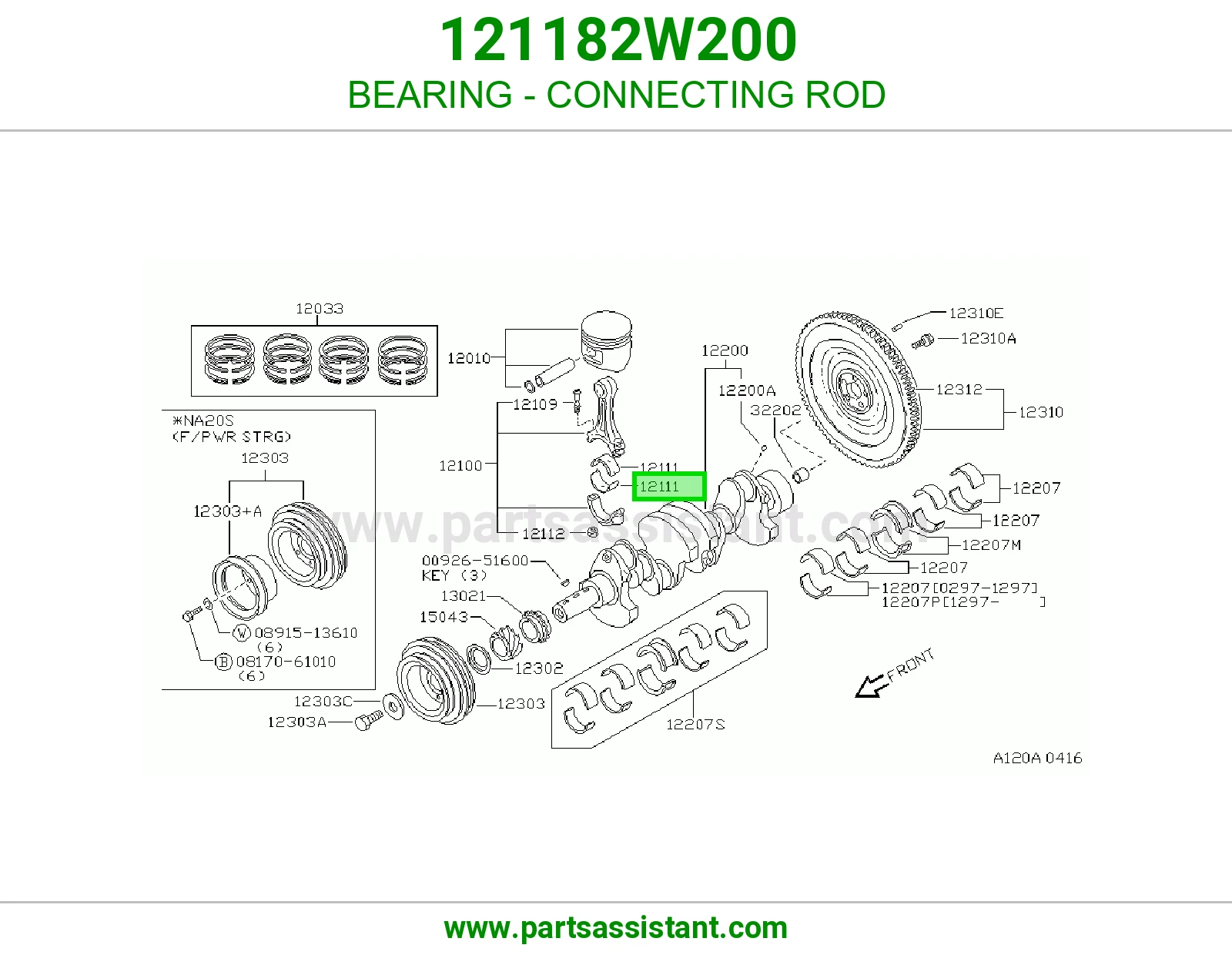 BEARING - CONNECTING ROD