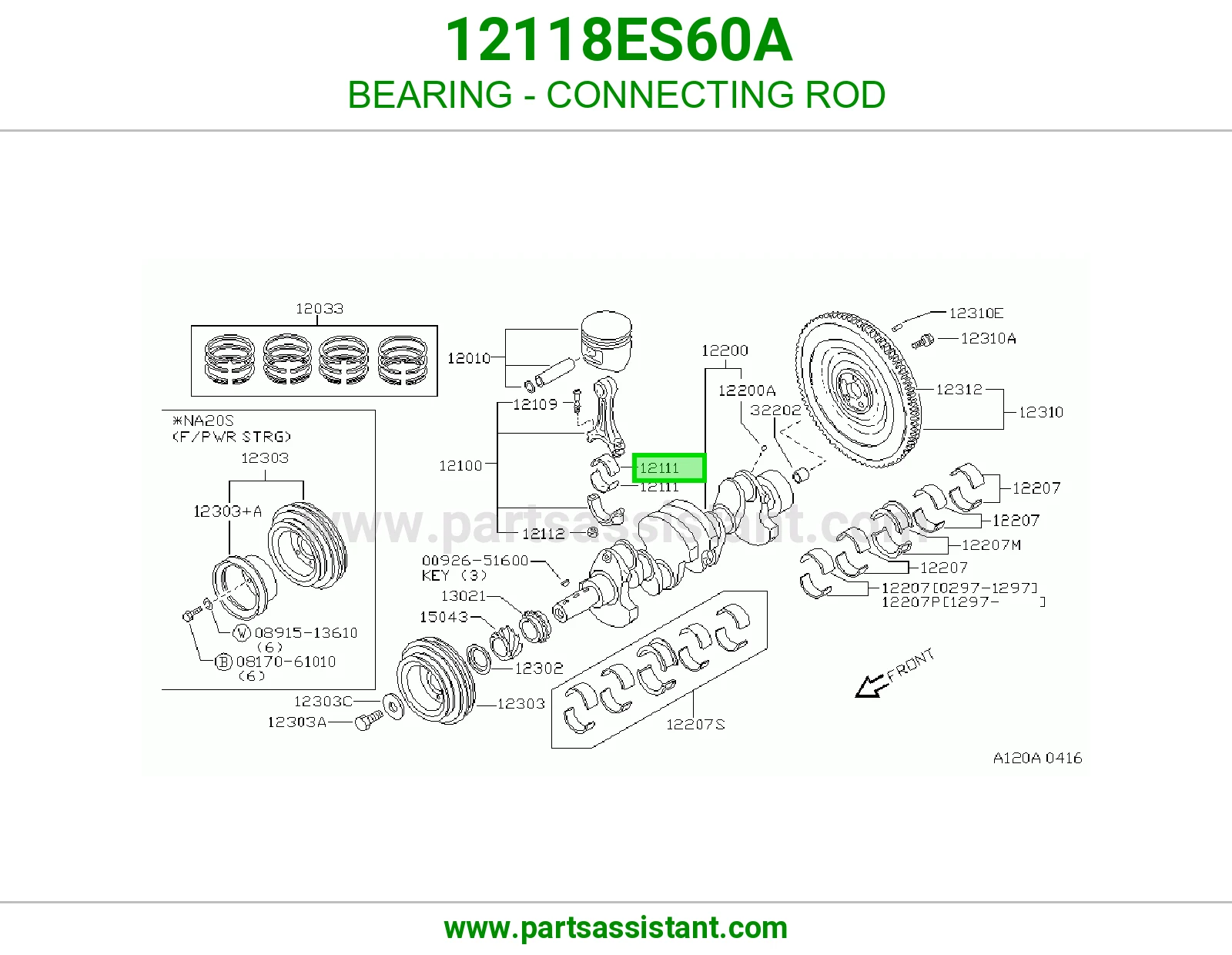 BEARING - CONNECTING ROD