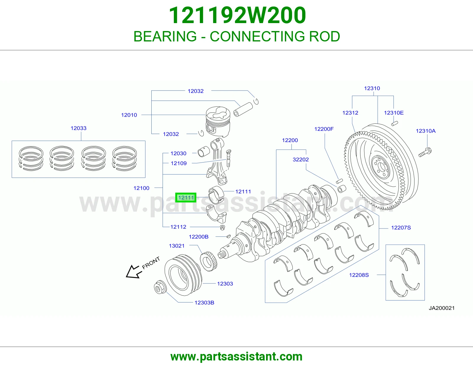 BEARING - CONNECTING ROD