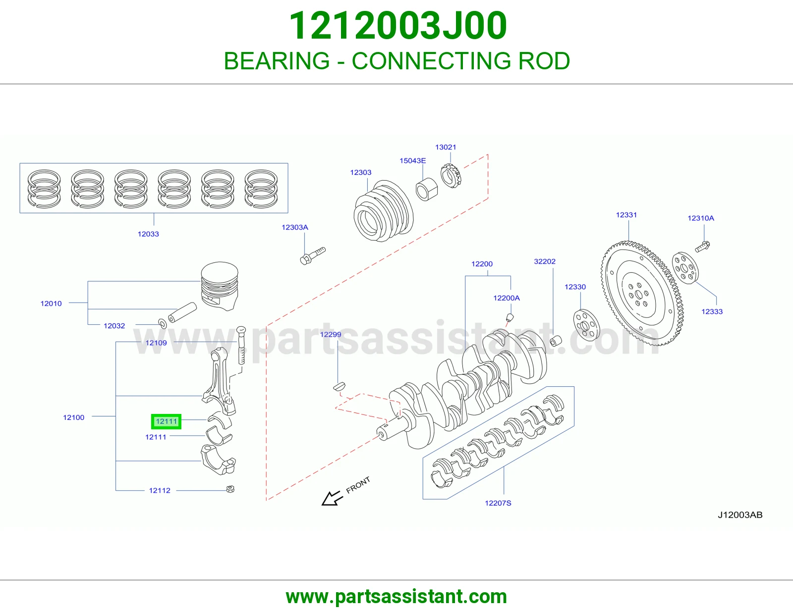 BEARING - CONNECTING ROD