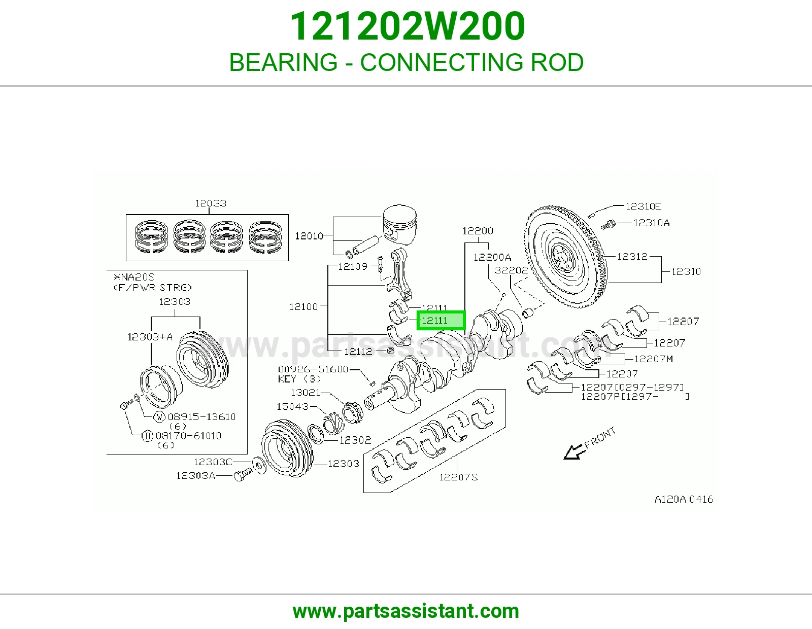 BEARING - CONNECTING ROD