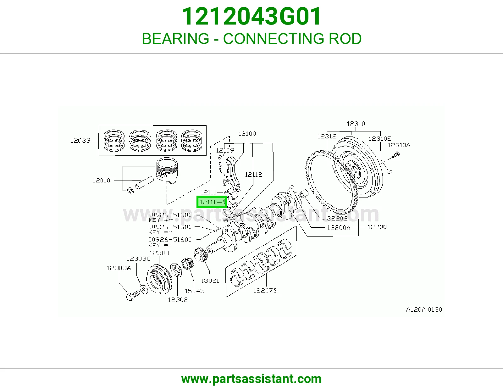 BEARING - CONNECTING ROD
