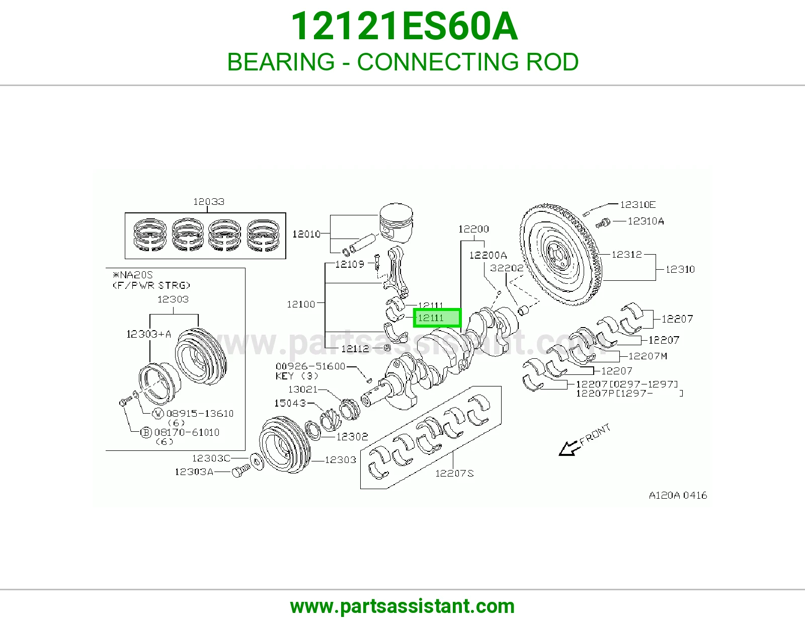 BEARING - CONNECTING ROD