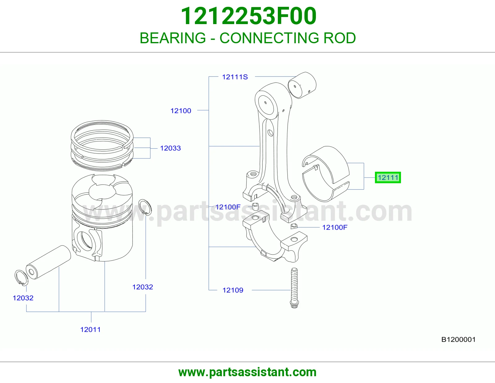 BEARING - CONNECTING ROD