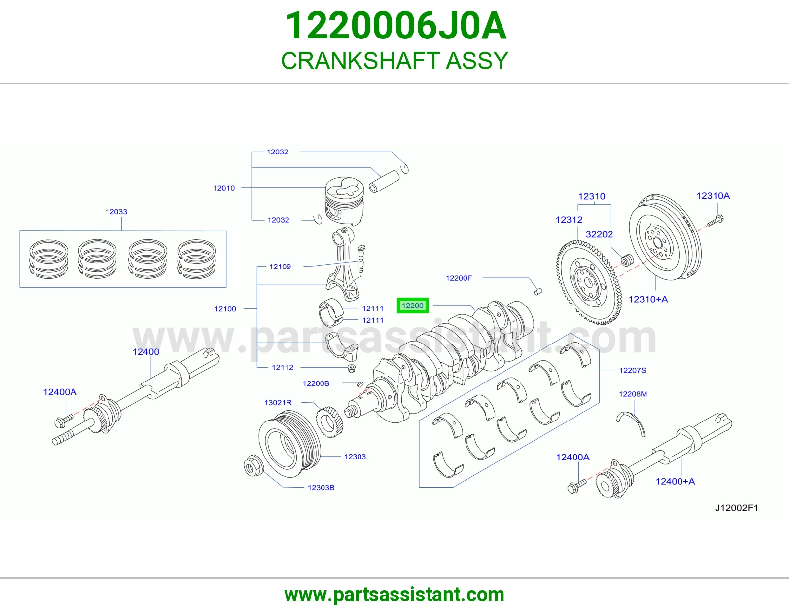 CRANKSHAFT ASSY