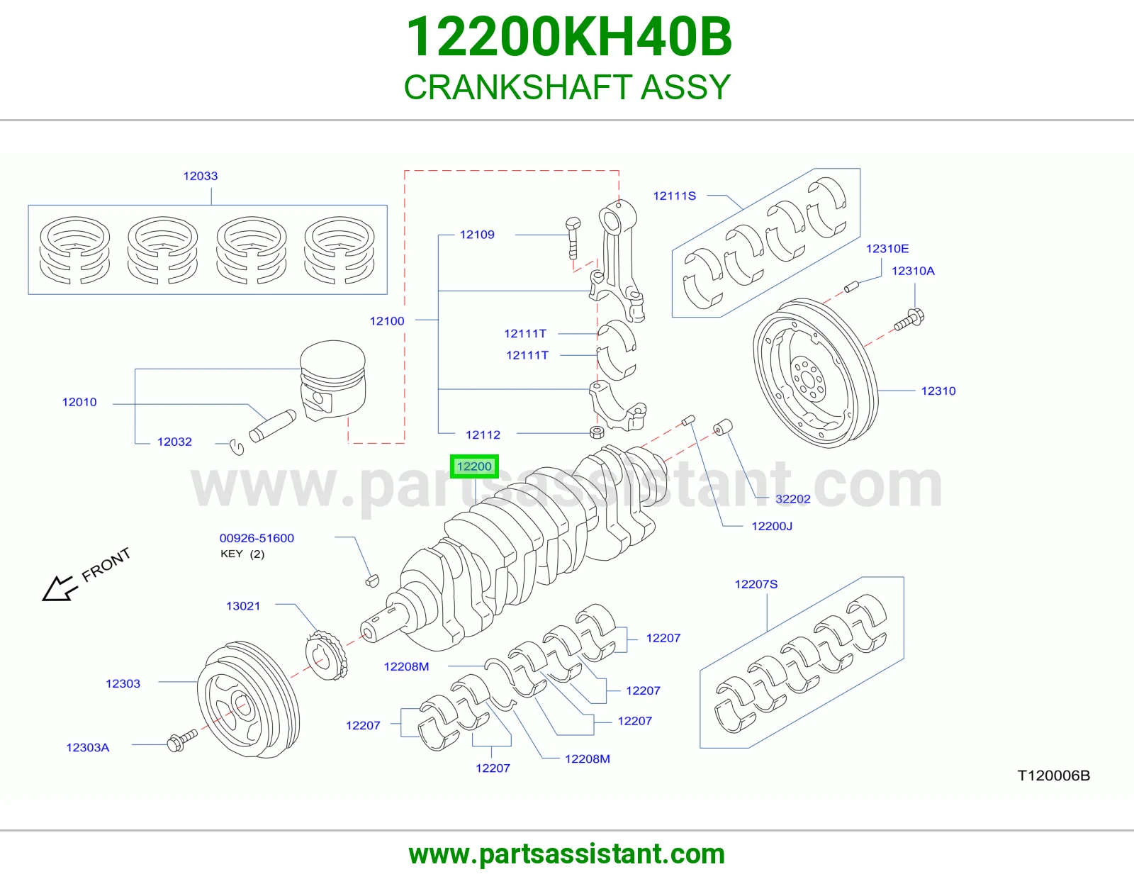 CRANKSHAFT ASSY