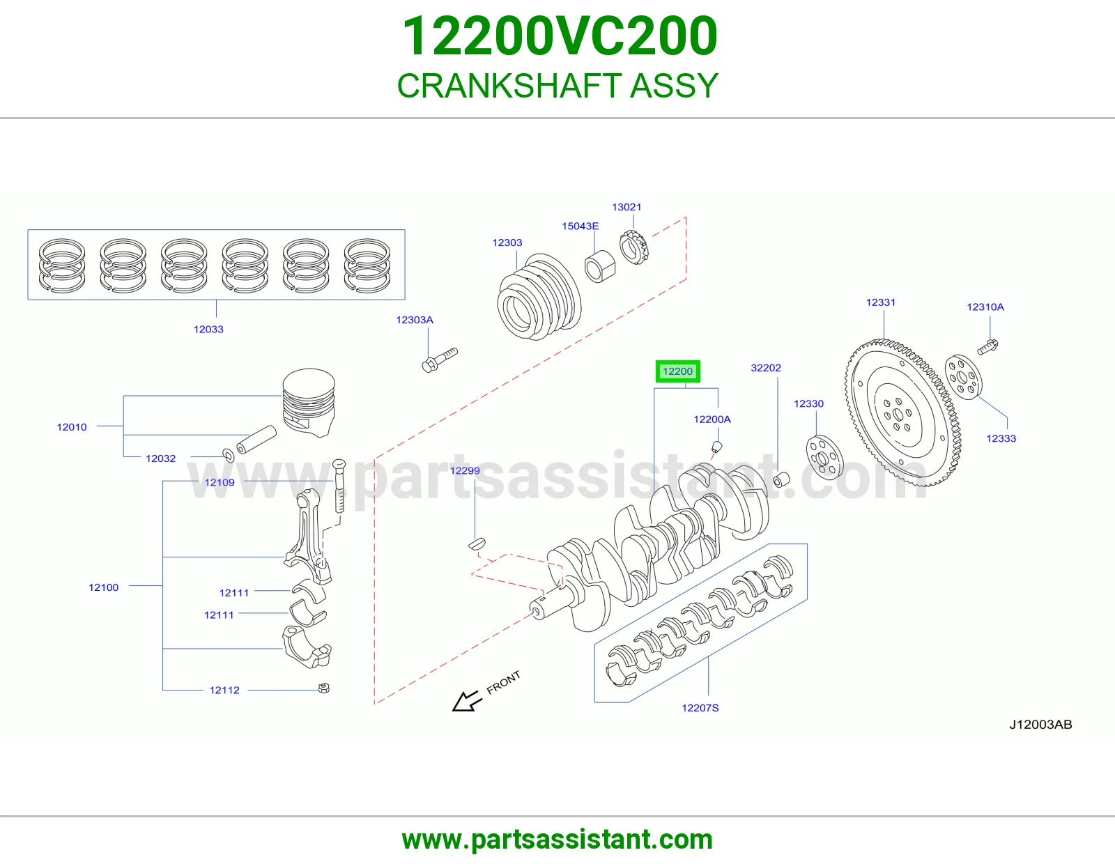 CRANKSHAFT ASSY