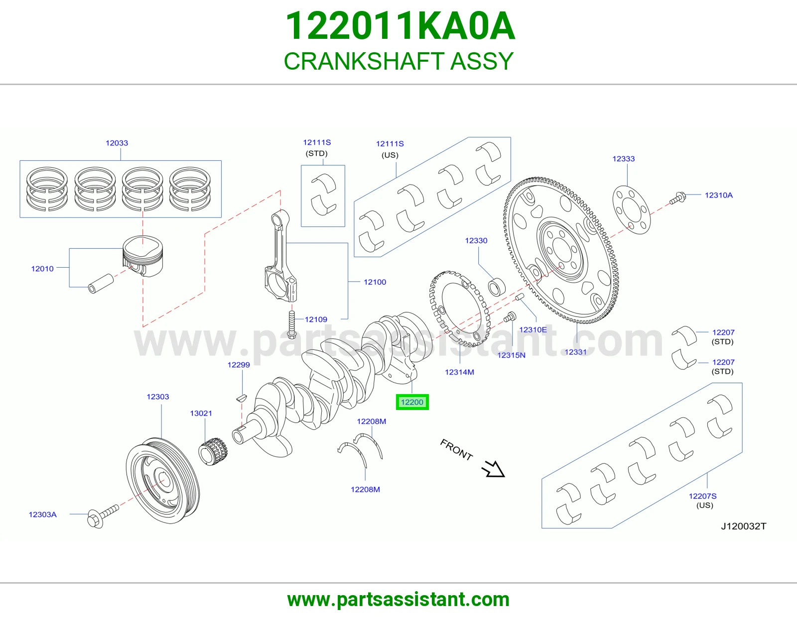 CRANKSHAFT ASSY