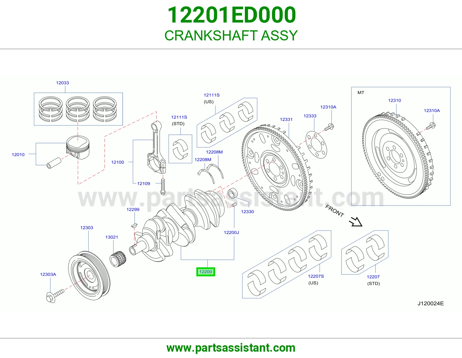 CRANKSHAFT ASSY