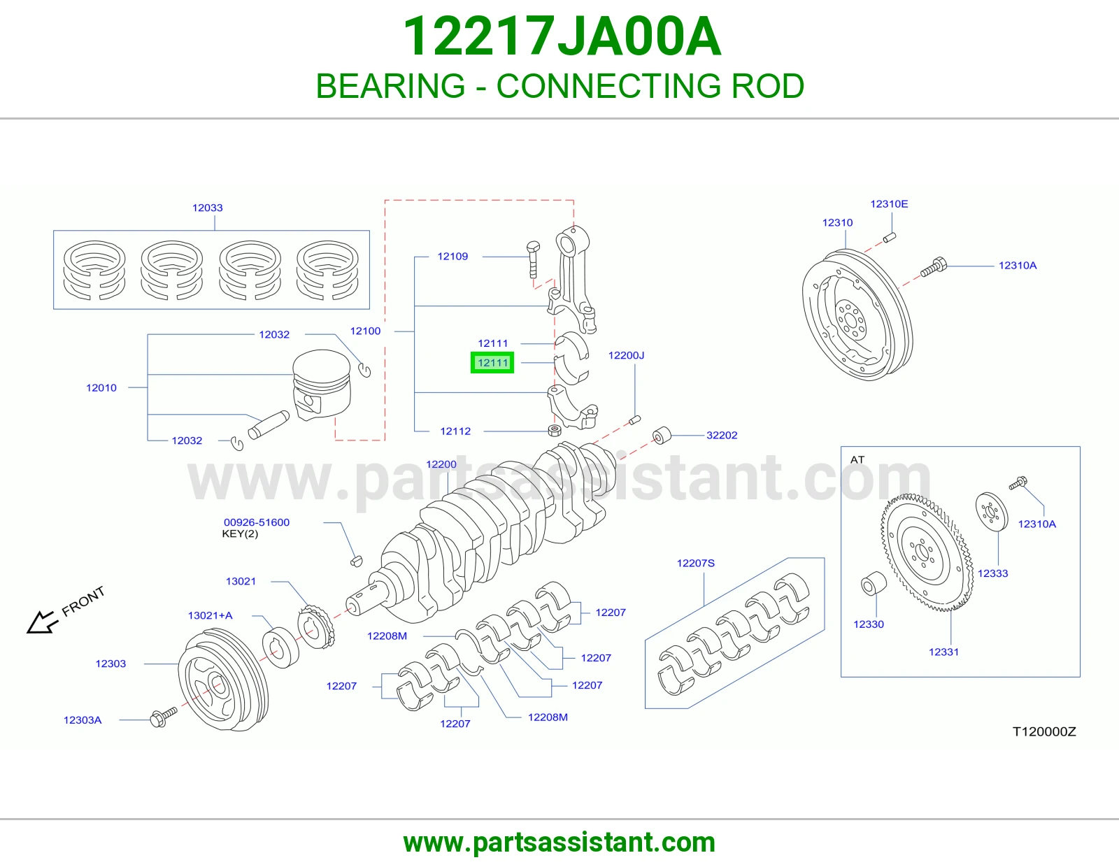 BEARING - CONNECTING ROD