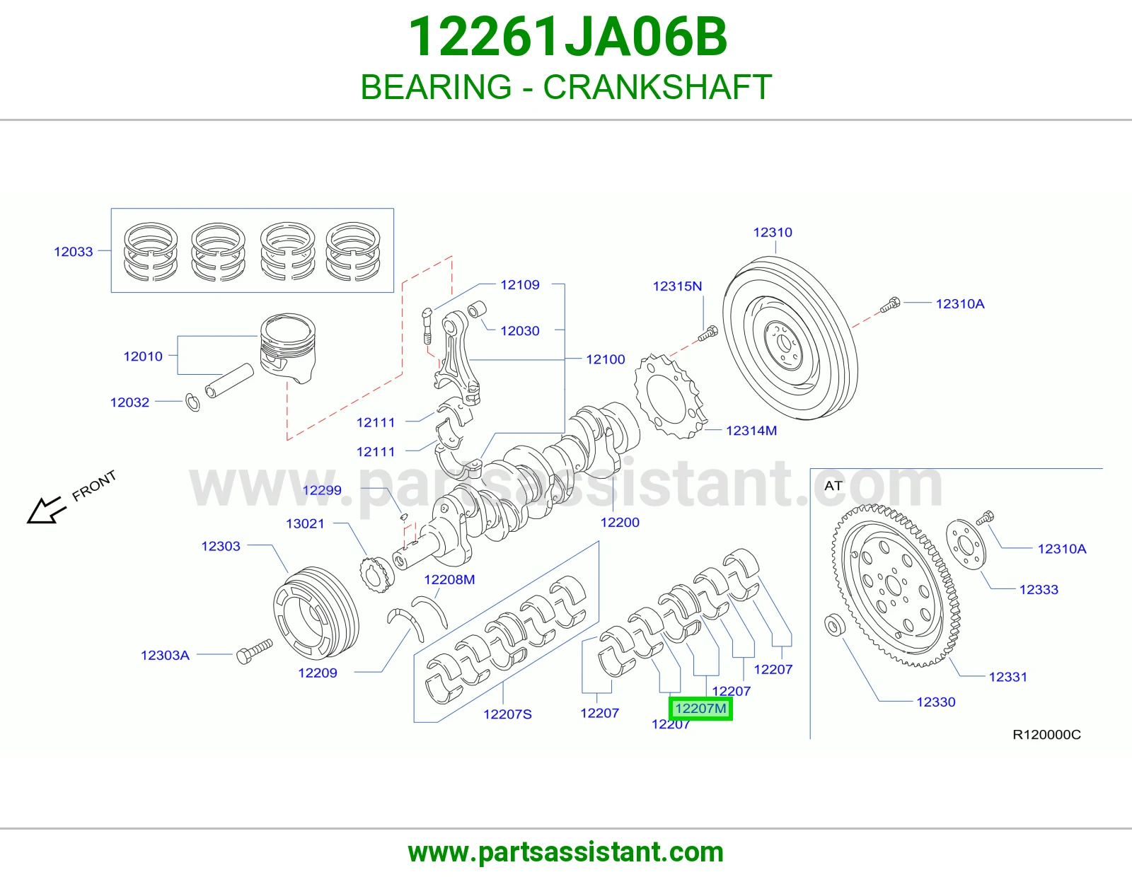 BEARING - CRANKSHAFT