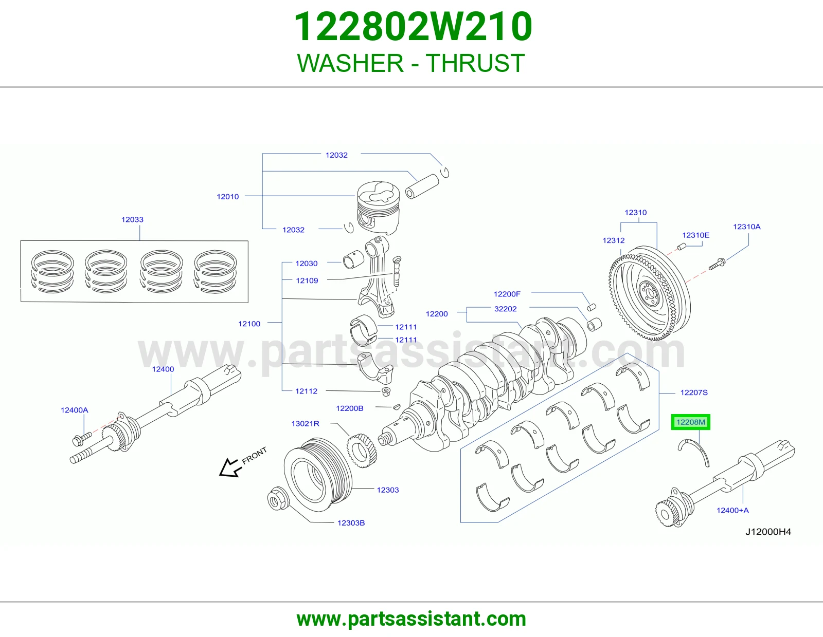 WASHER - THRUST