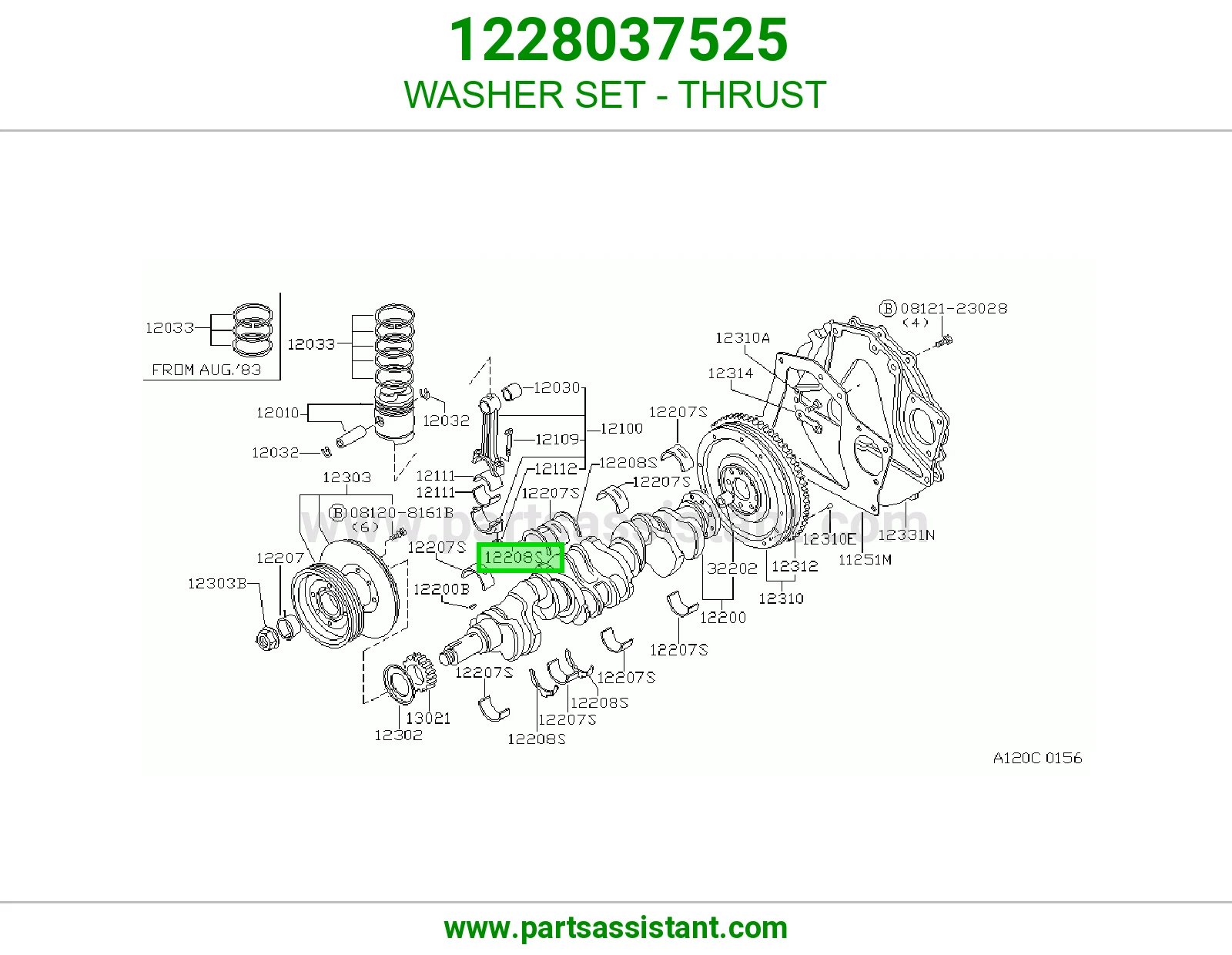 WASHER SET - THRUST