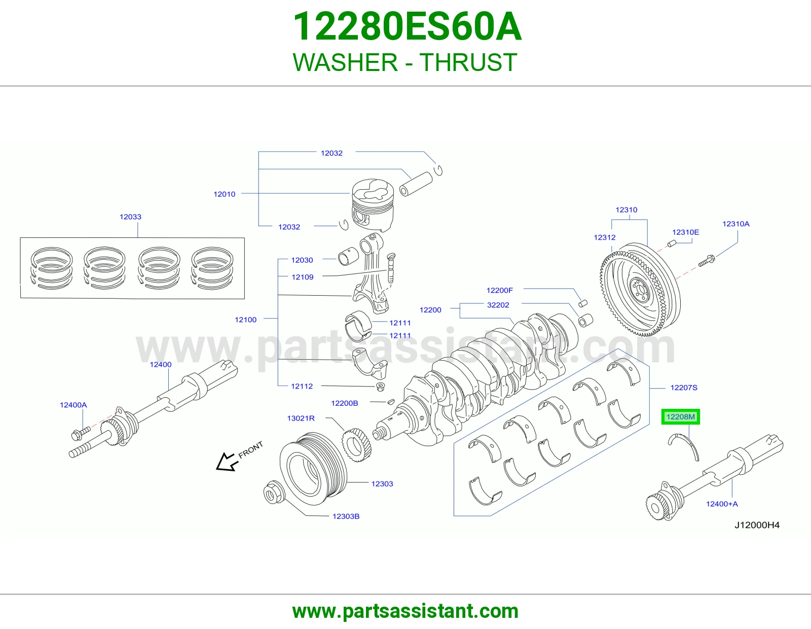 WASHER - THRUST