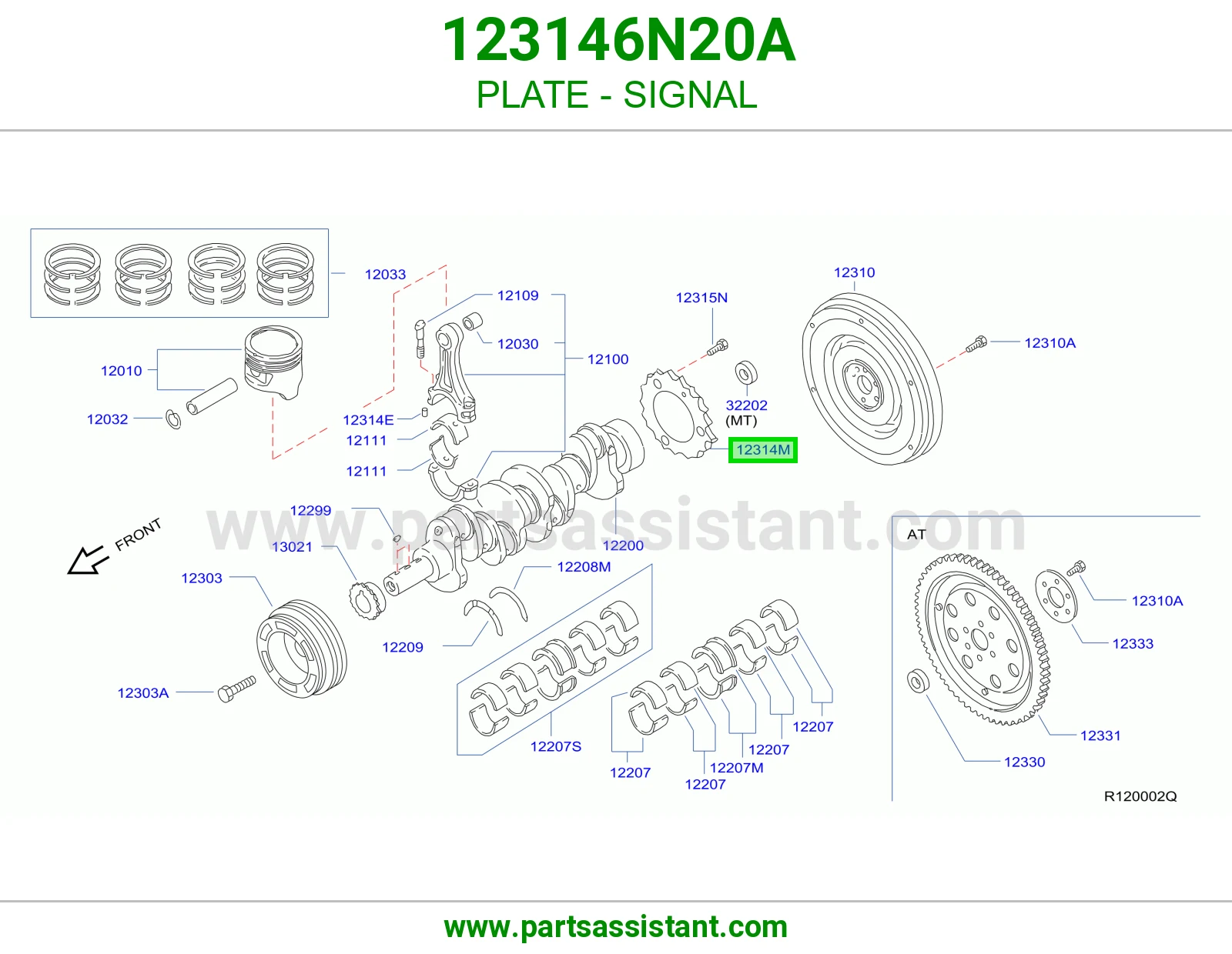 PLATE - SIGNAL