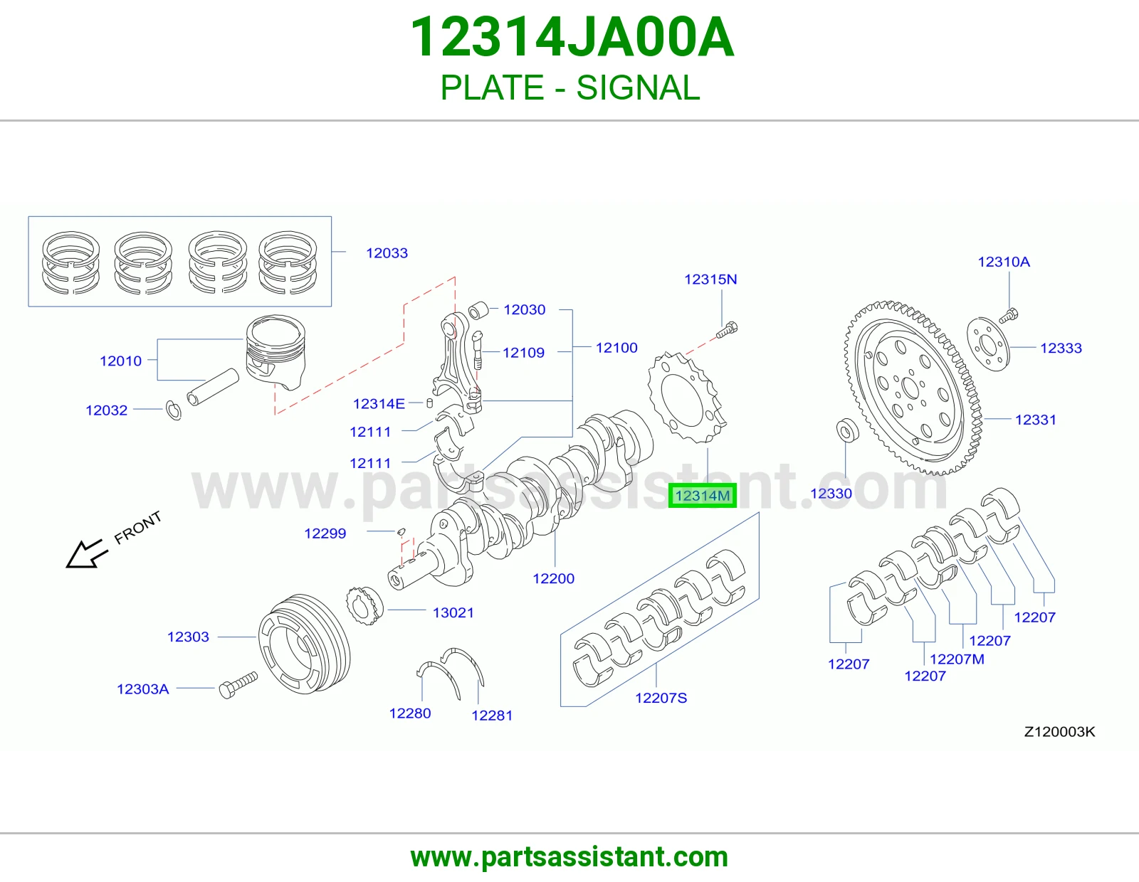 PLATE - SIGNAL