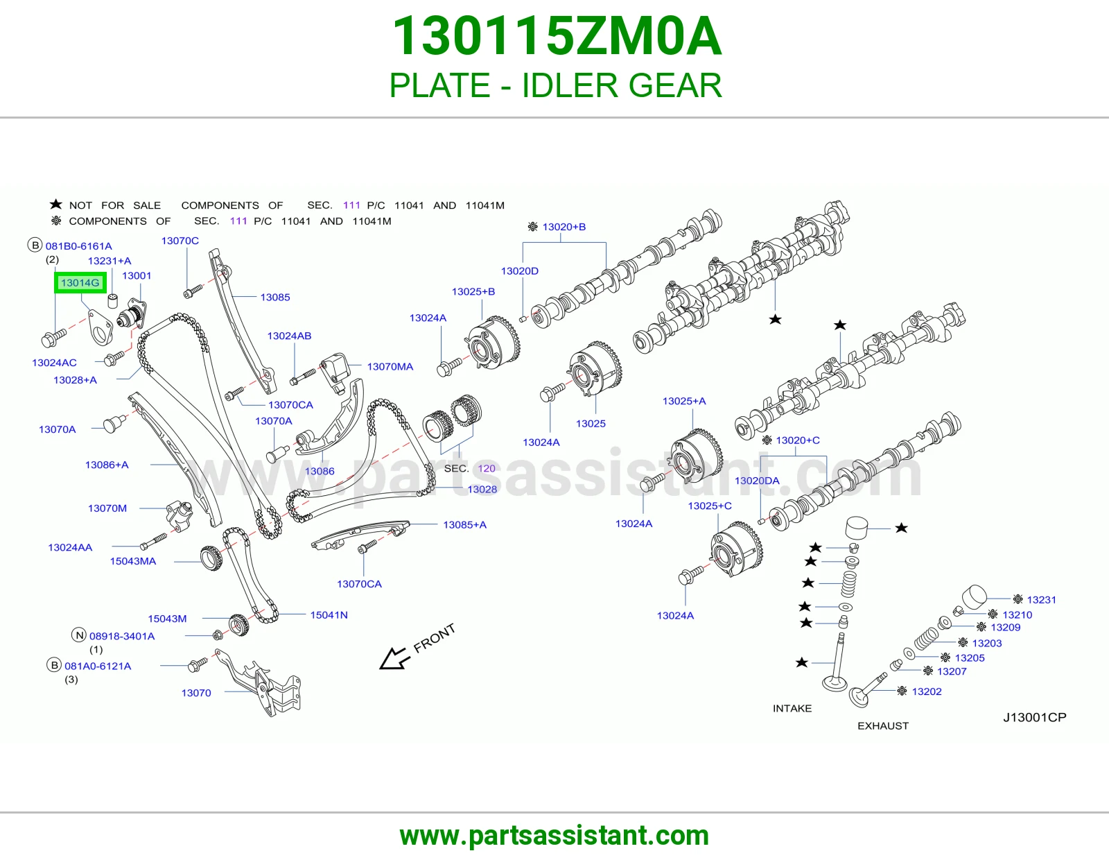PLATE - IDLER GEAR