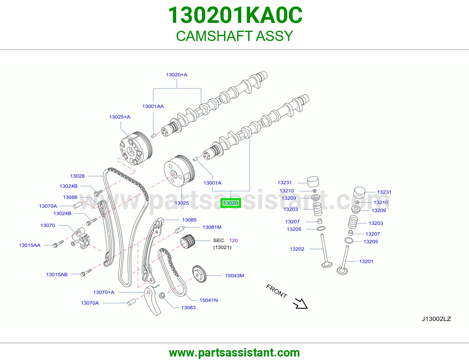 CAMSHAFT ASSY