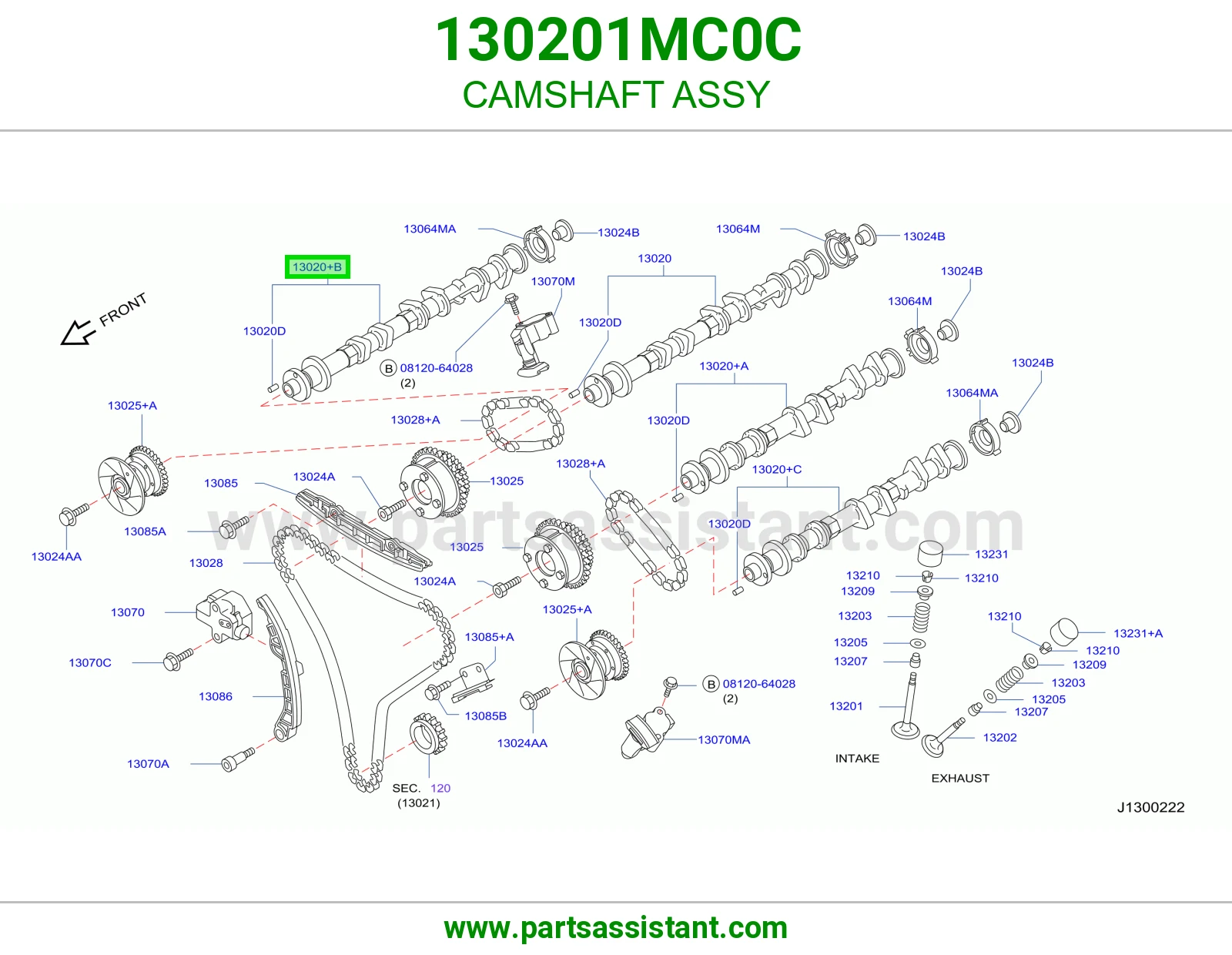 CAMSHAFT ASSY