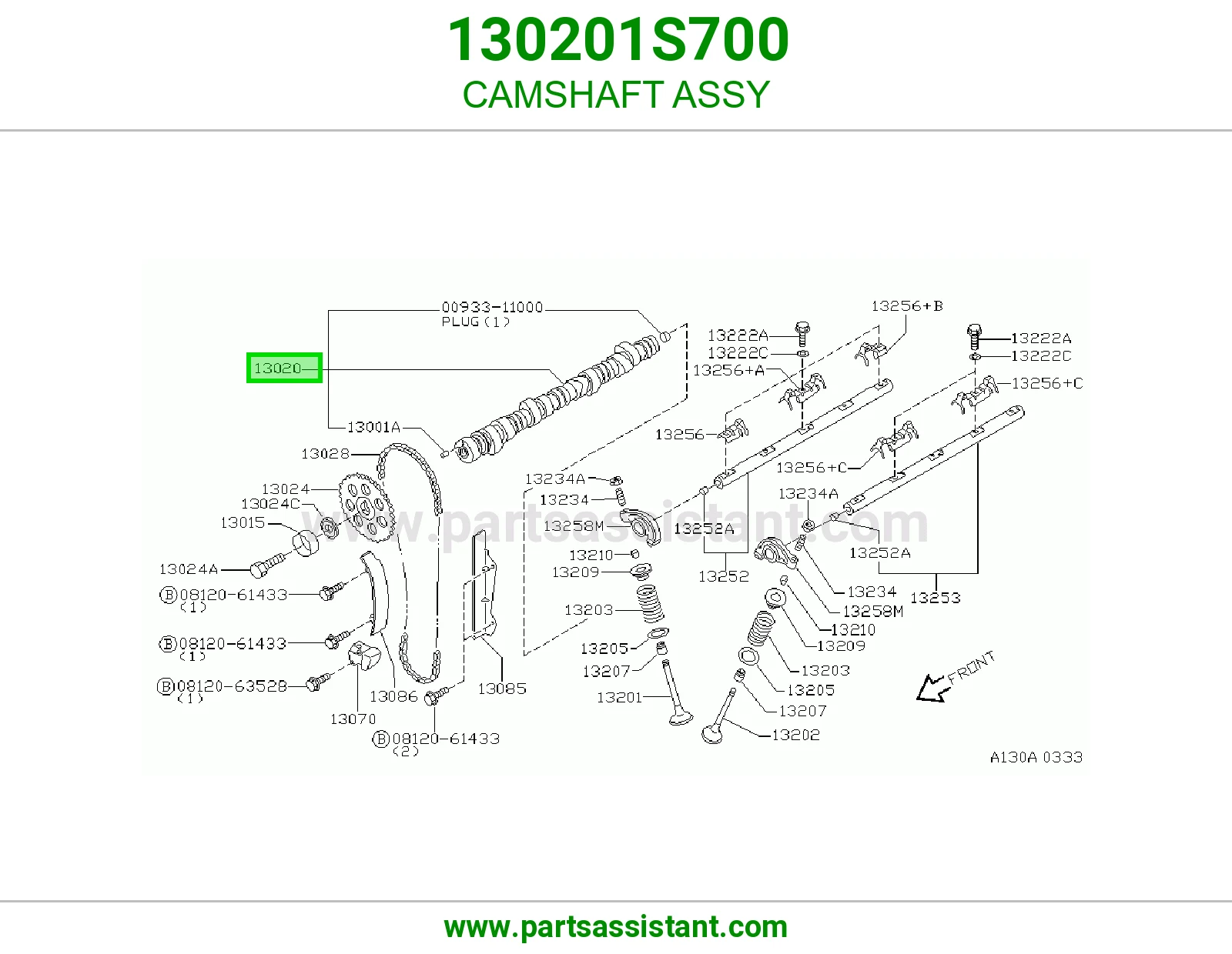 CAMSHAFT ASSY