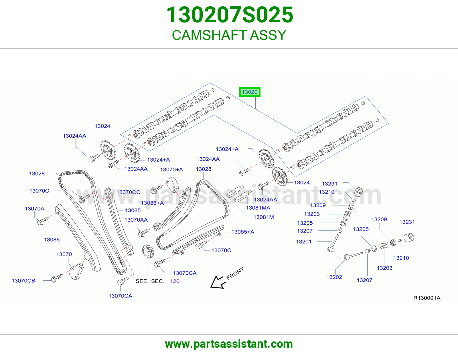 CAMSHAFT ASSY