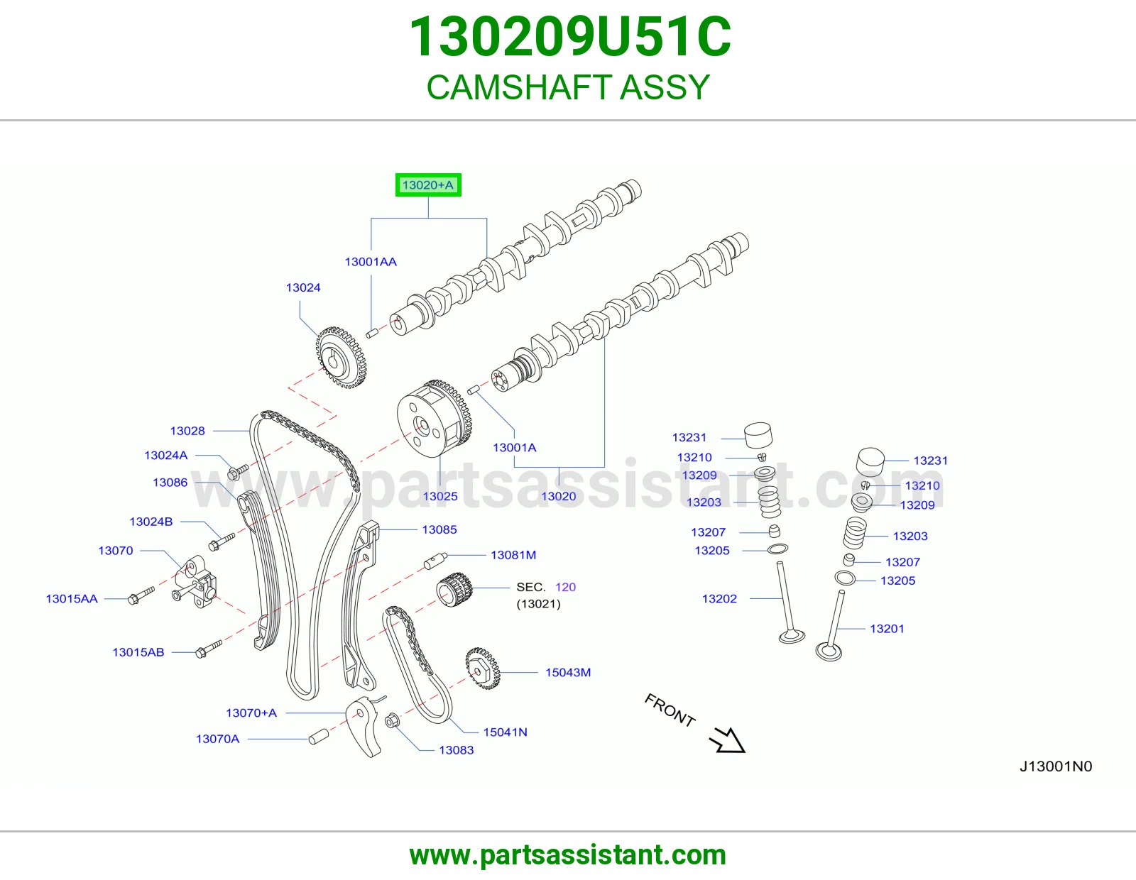 CAMSHAFT ASSY