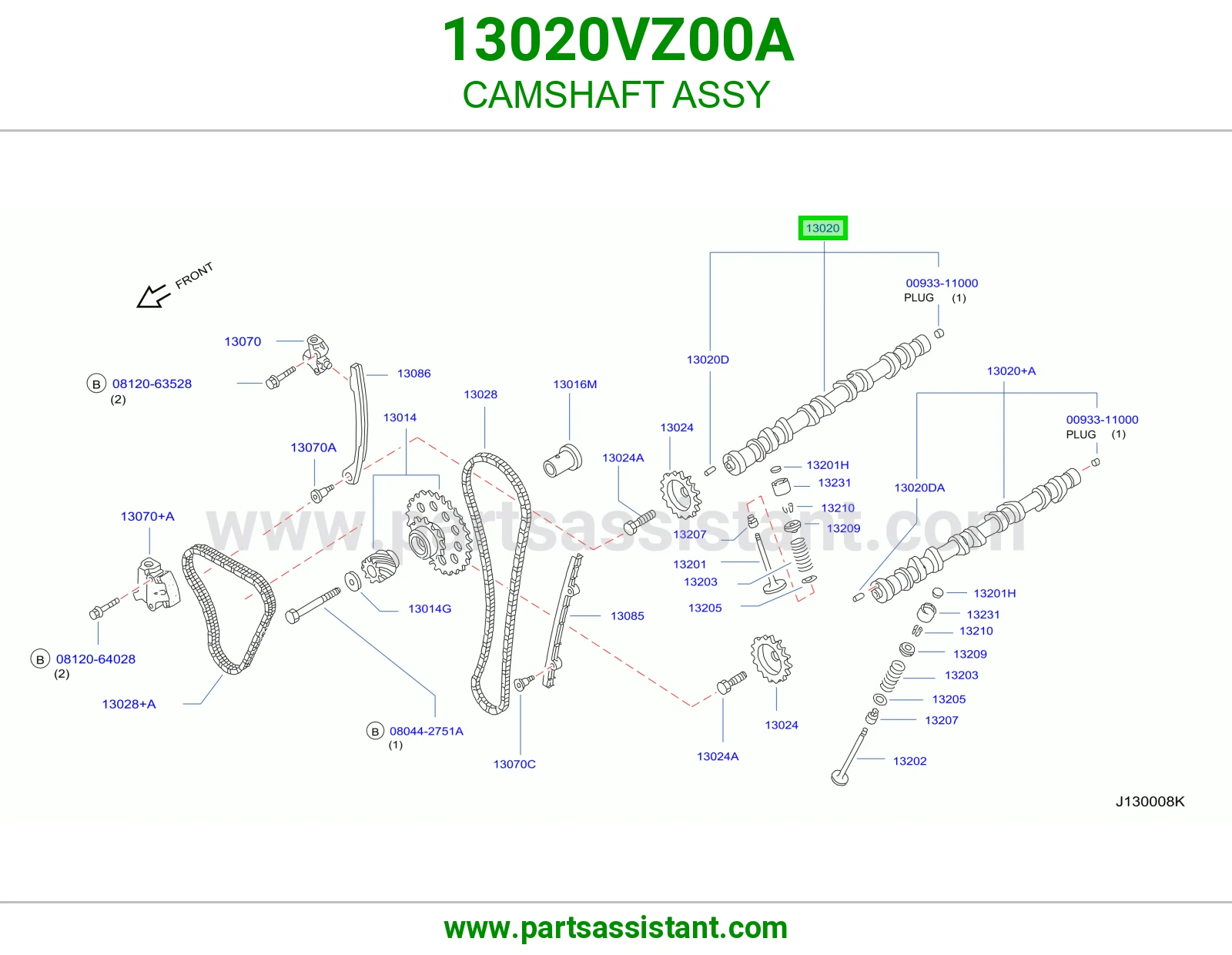 CAMSHAFT ASSY