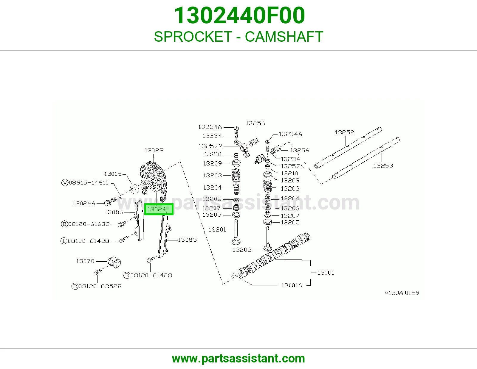 SPROCKET - CAMSHAFT