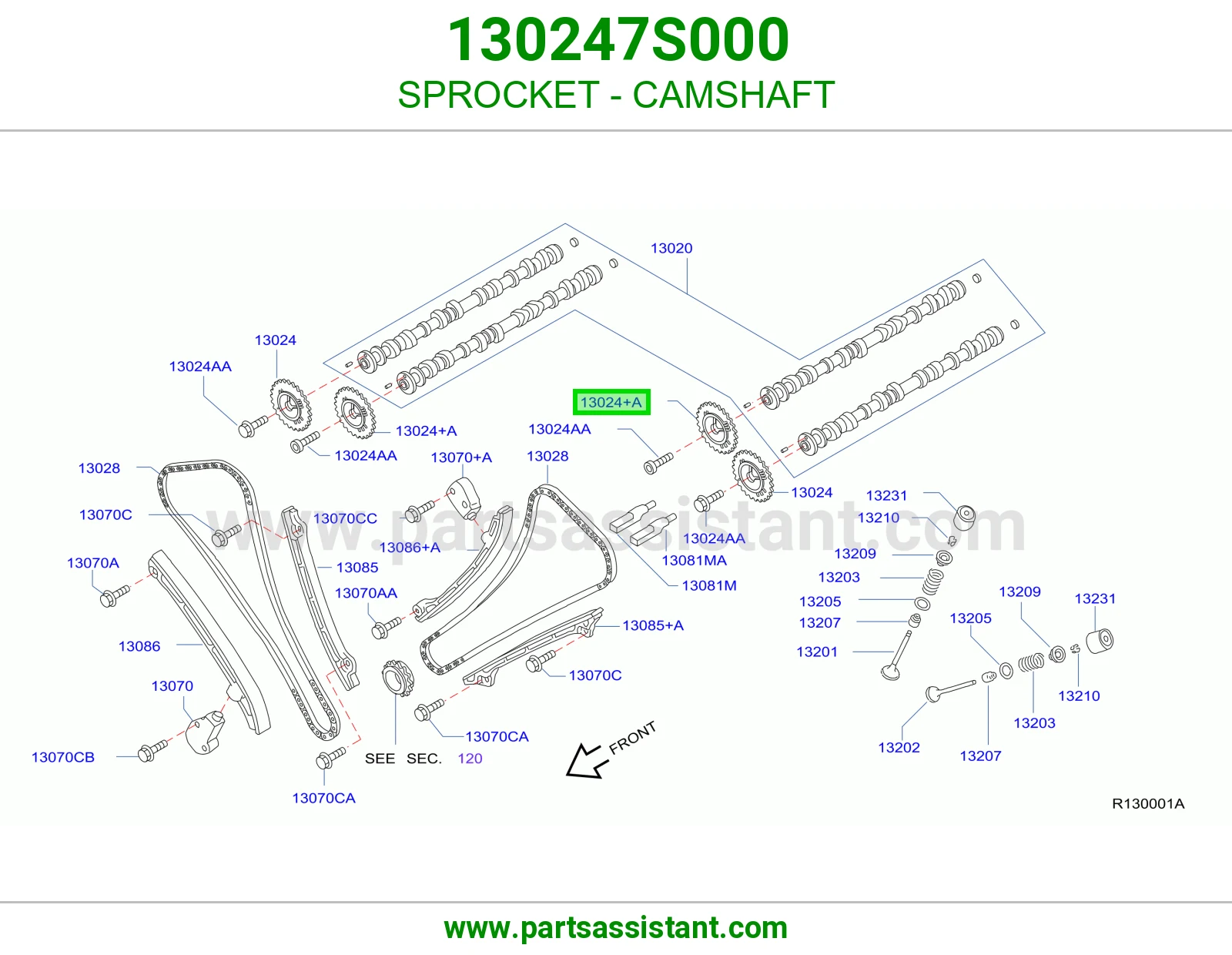 SPROCKET - CAMSHAFT