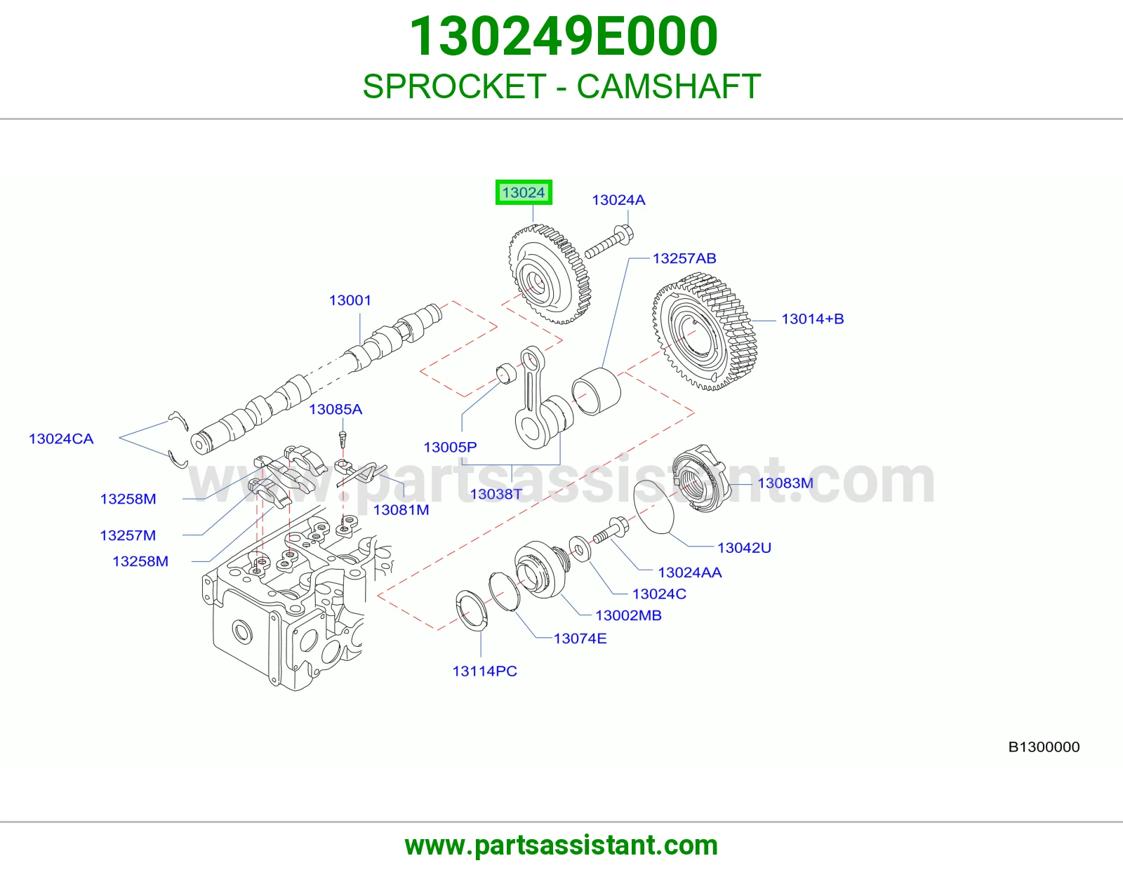 SPROCKET - CAMSHAFT