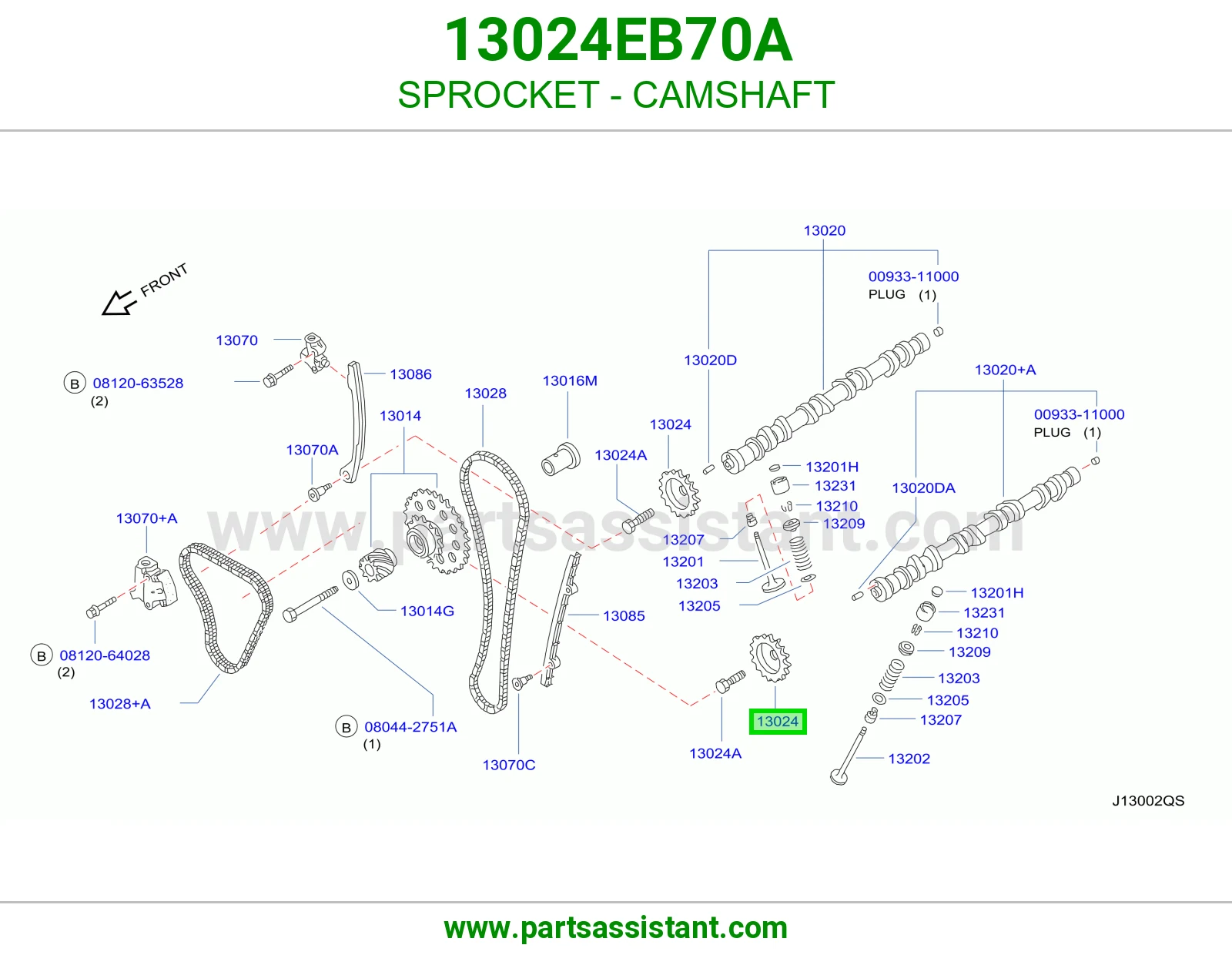 SPROCKET - CAMSHAFT